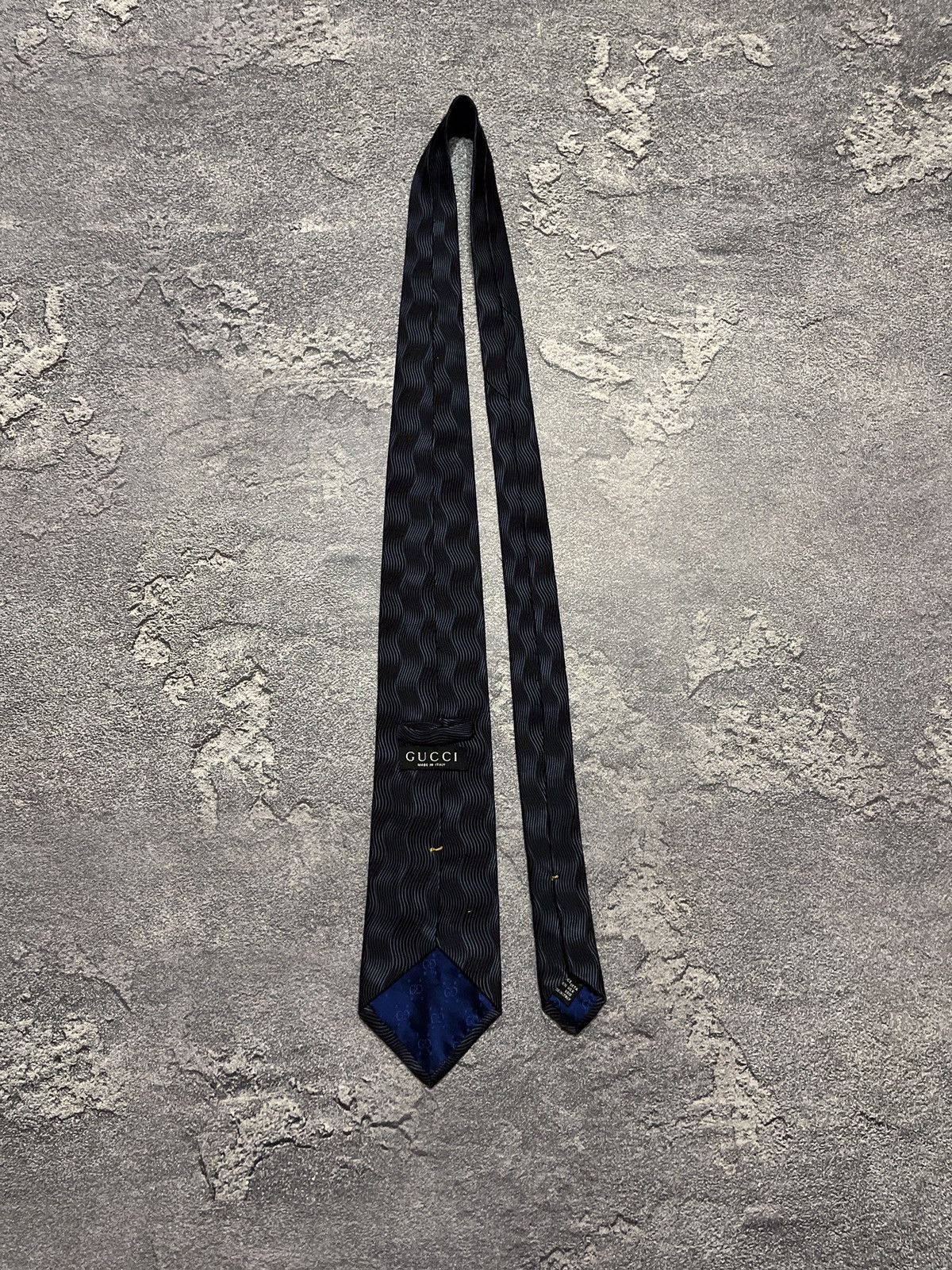 Vintage Vintage Gucci silk tie Size ONE SIZE - 1 Thumbnail