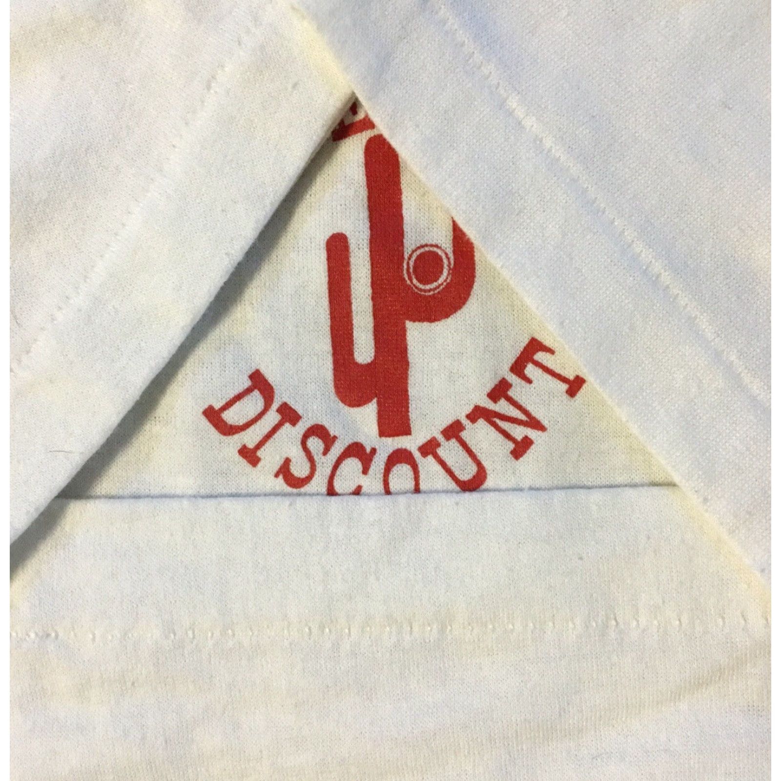 TEE JAYS VINTAGE 80s Panasonic Omnivision VCR VHS Video Store Faded Promo Shirt S M Movie TV Tee Jays White Short Sleeve Mens Small? Size US S / EU 44-46 / 1 - 5 Thumbnail