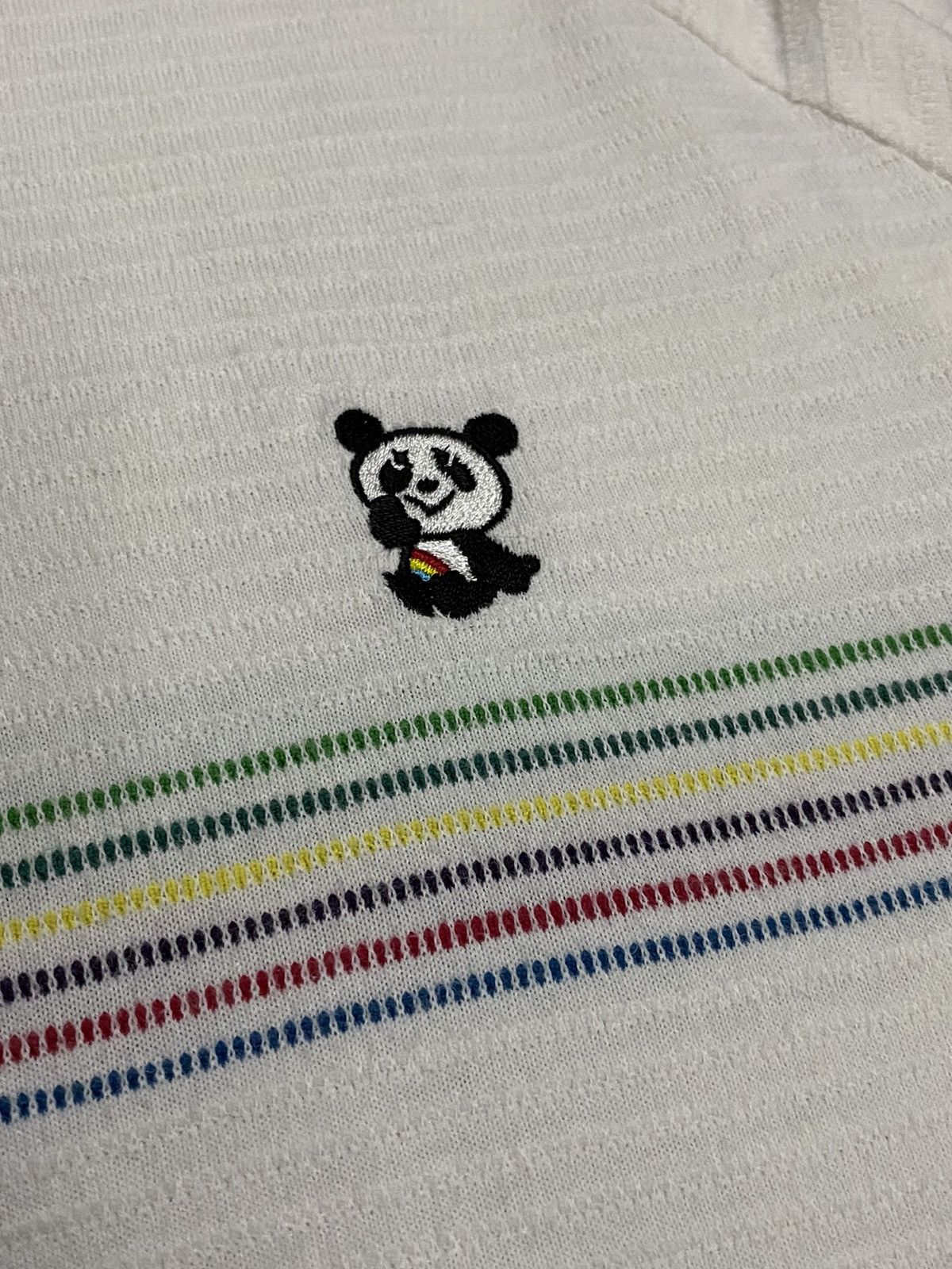 Hysteric Glamour Hysteric Glamour Stripe Panda Logo Longsleeve Size US L / EU 52-54 / 3 - 3 Thumbnail