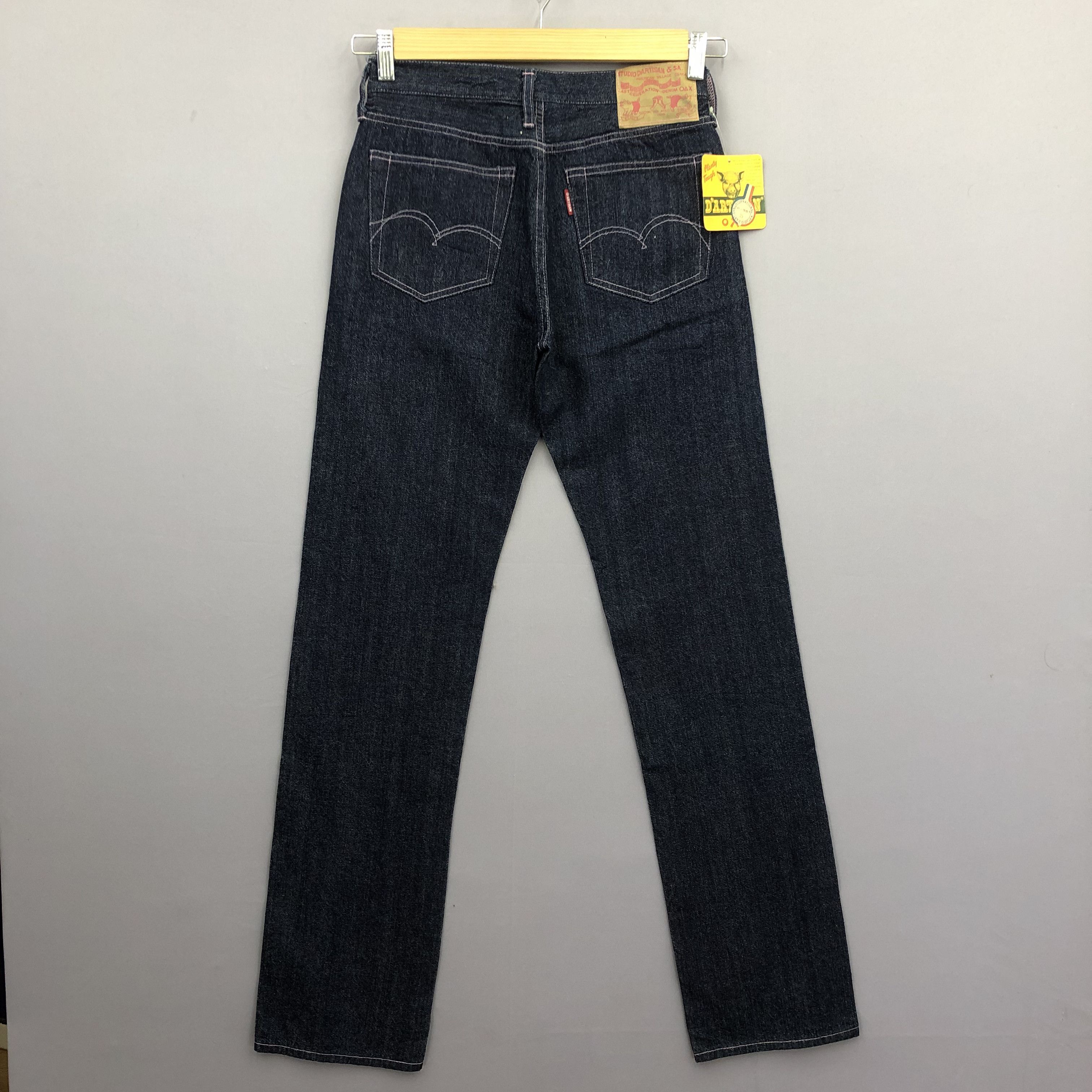 Studio D'Artisan Vintage NWT 90s Studio D'artisan Selvedge Blue Jeans Denim Size 26" / US 2 / IT 38 - 2 Thumbnail