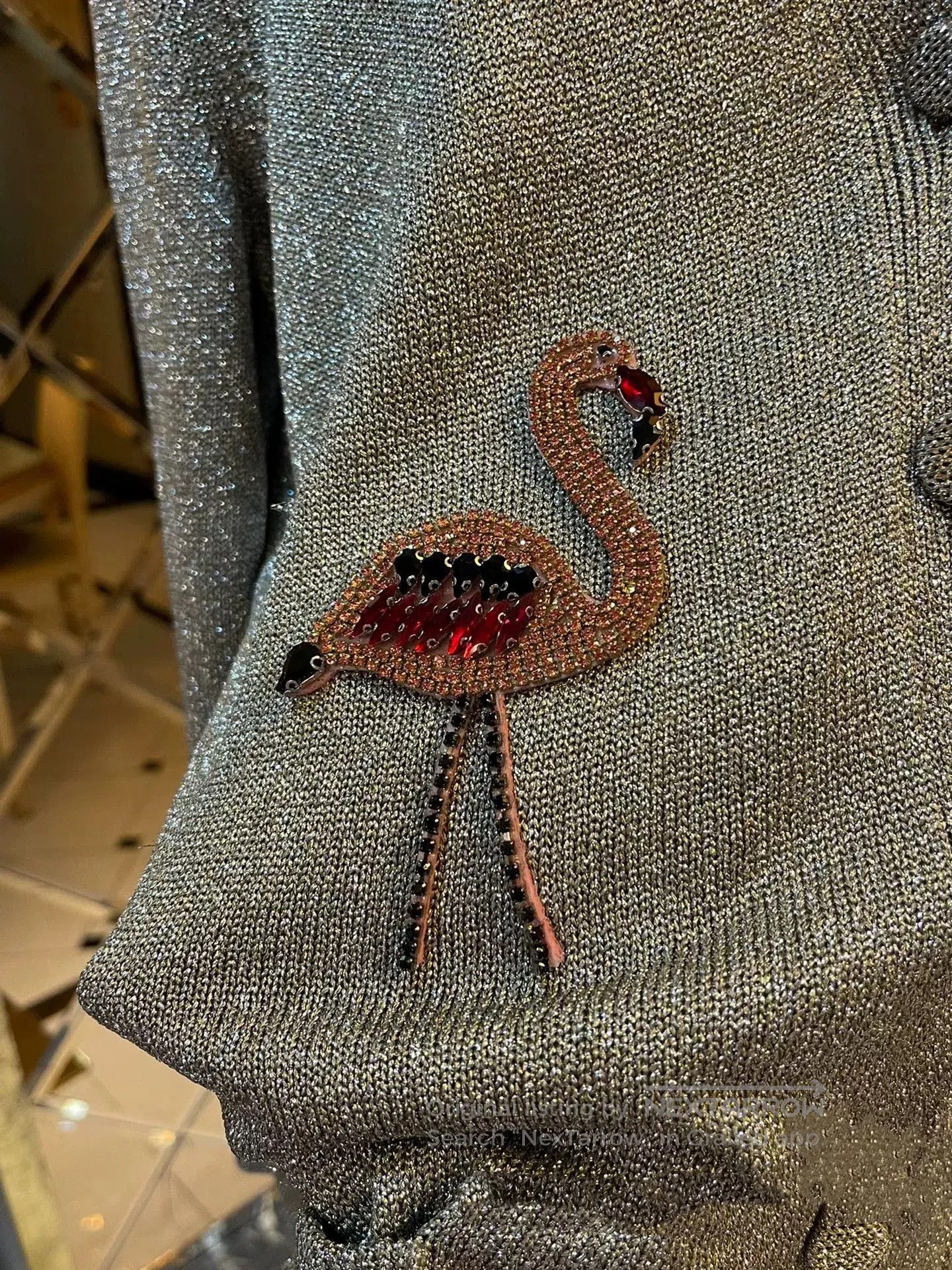 Saint Laurent Paris Saint Laurent Flamingo Starfish Cardigan. Size M / US 6-8 / IT 42-44 - 4 Thumbnail
