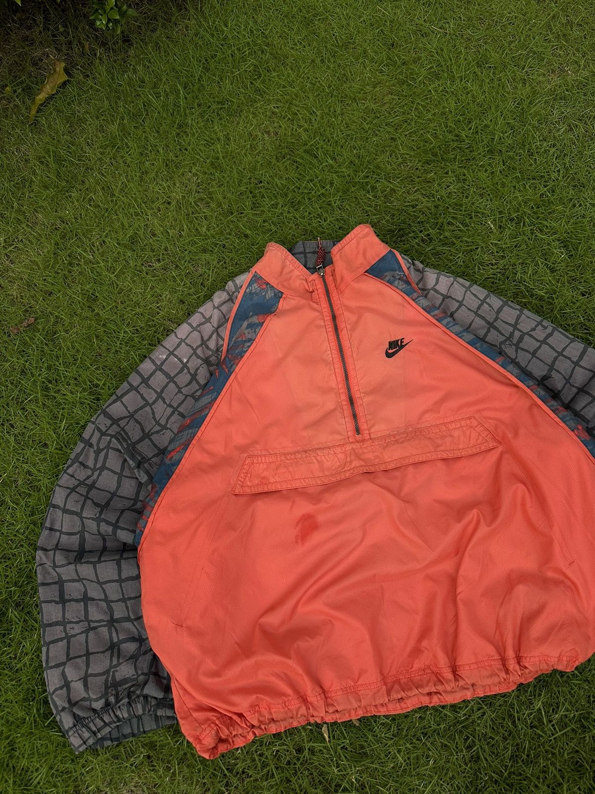 Nike × Vintage 90S NIKE VINTAGE BASIC LOGO STREETWEAR LIGHT JACKET Size US XL / EU 56 / 4 - 3 Thumbnail