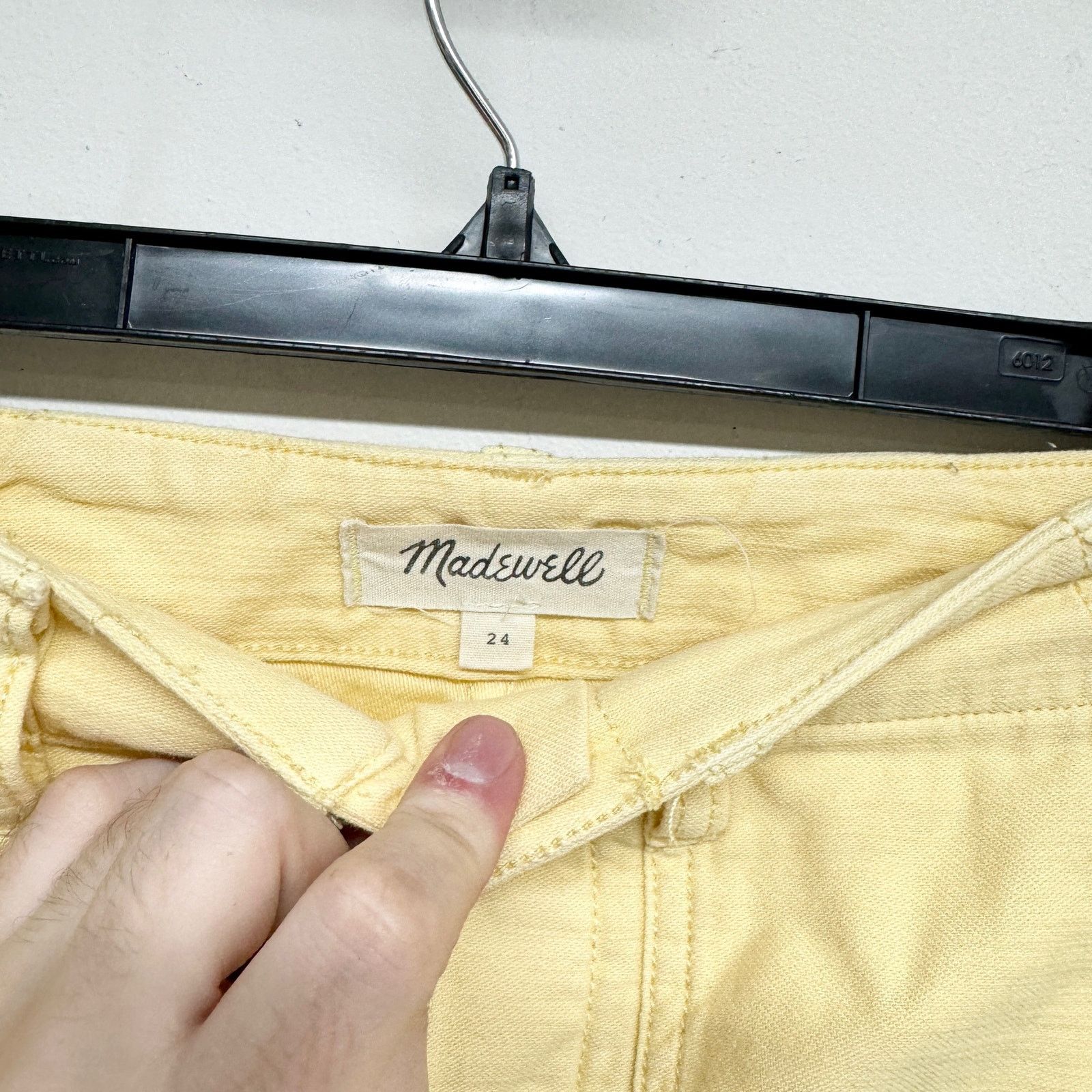 Madewell Madewell Yellow Deep Pocket Straight Fitting Retro Jeans 24 Size 24" / US 00 / IT 34 - 2 Thumbnail