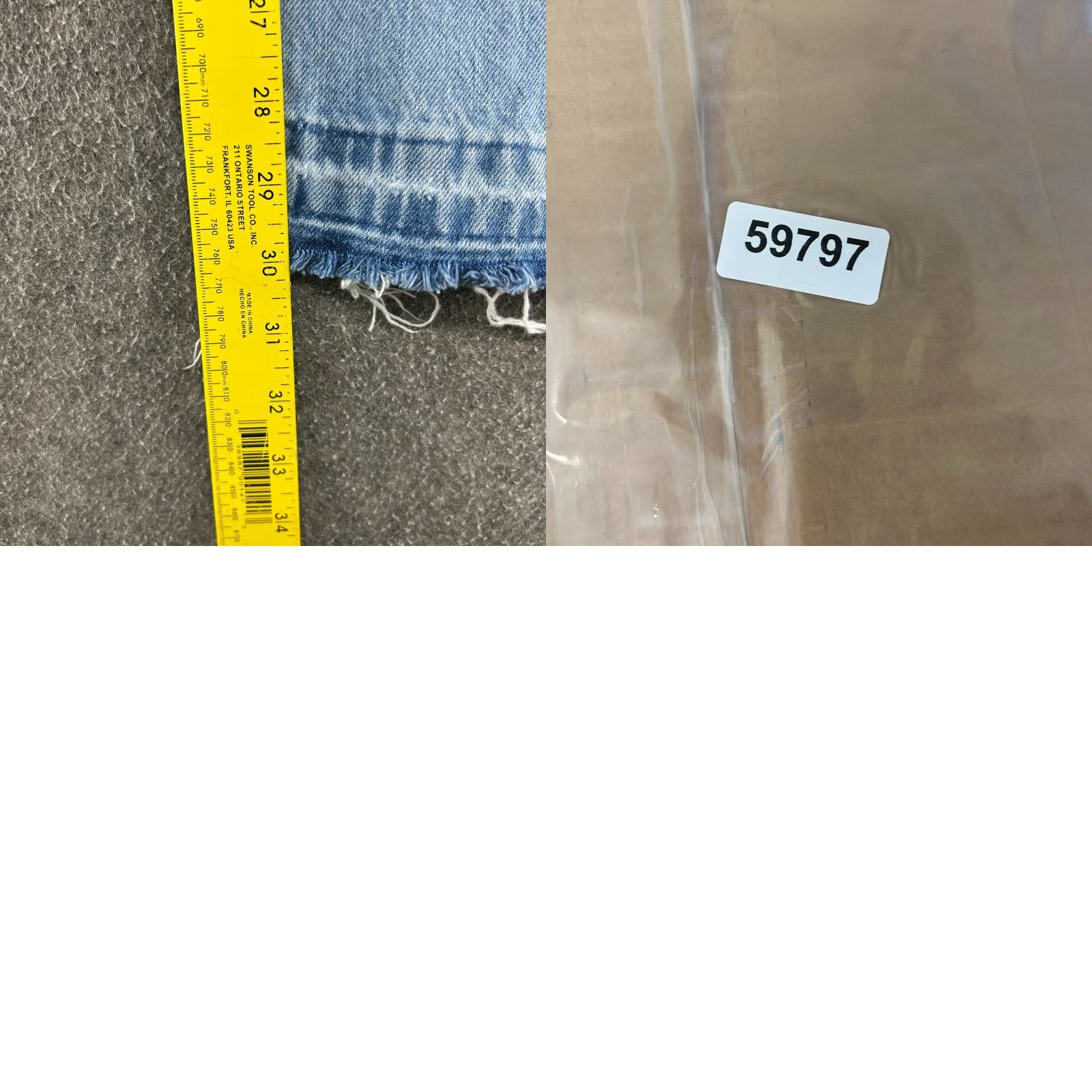 Levi's Levis Jeans Womens 25x30 Blue Straight Relaxed Light Distressed Zipper Denim 30in Inseam Size 42" / US 20 - 10 Thumbnail