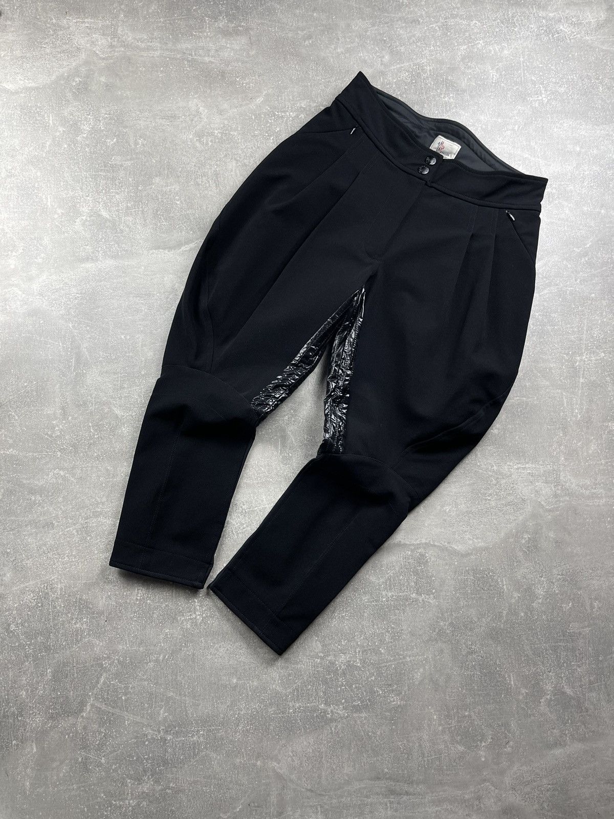 Moncler Grenoble Moncler Grenoble Ski Pants Technical Black Cropped Size 33" - 1 Thumbnail
