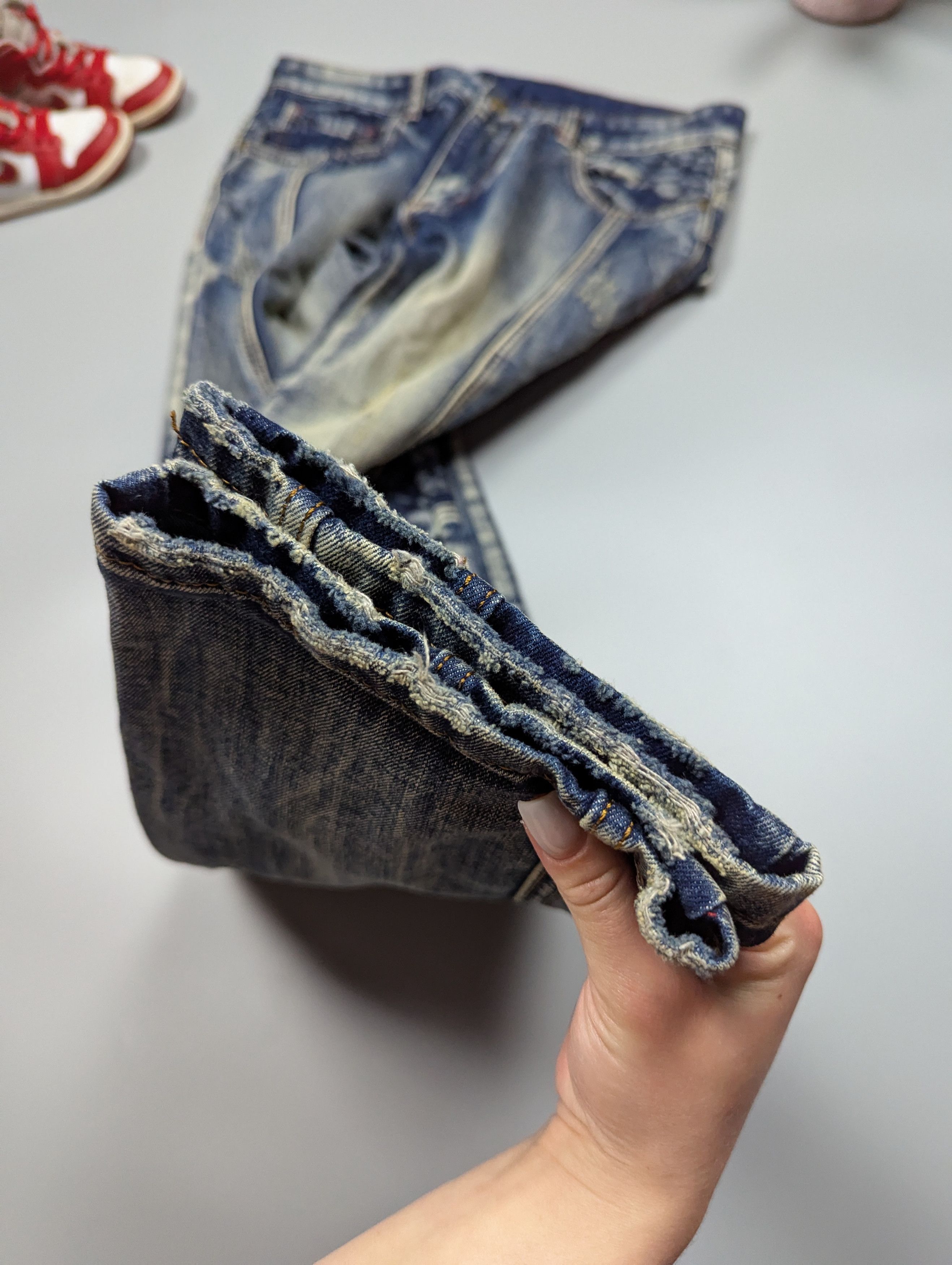 Japanese Brand × Vintage SOSOO Vintage 90s Y2K Distressed Dirty Japanese Brand Jeans Size US 31 - 7 Thumbnail
