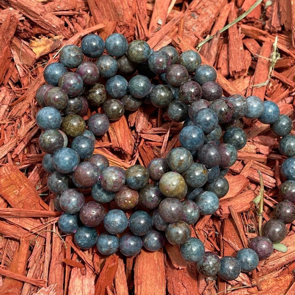 Other Ruby in Fuchsite beaded bracelet 6.75” crystal healing emoti Size ONE SIZE - 4 Thumbnail