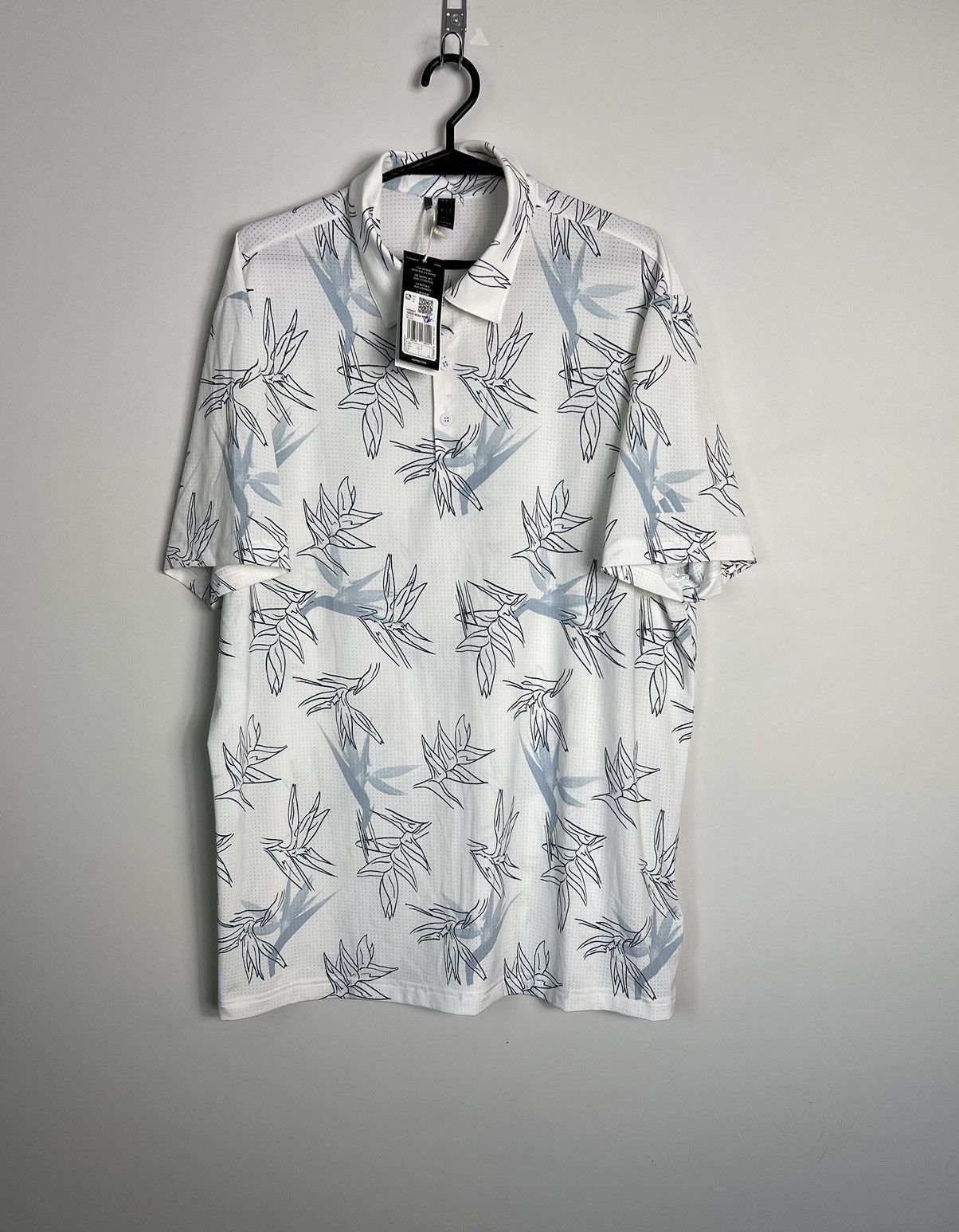 Adidas Polo Shirt Adidas Oasis Mesh New Width Tag Size US L / EU 52-54 / 3 - 2 Thumbnail