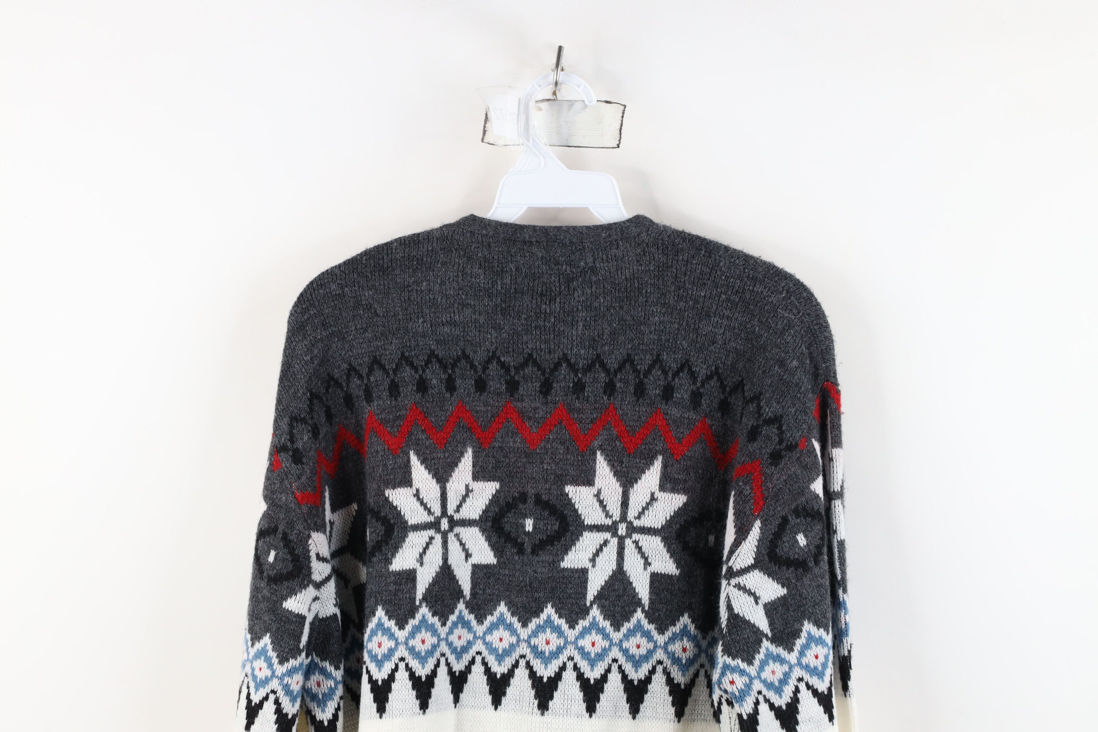 Vintage Vintage 60s 70s Streetwear Skiing Knit Cardigan Sweater USA Size US XXL / EU 58 / 5 - 12 Thumbnail