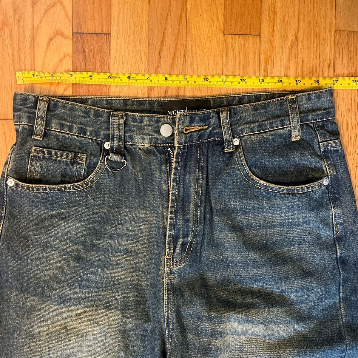Other Mens Baggy Washed Jeans Size US 34 / EU 50 - 3 Thumbnail