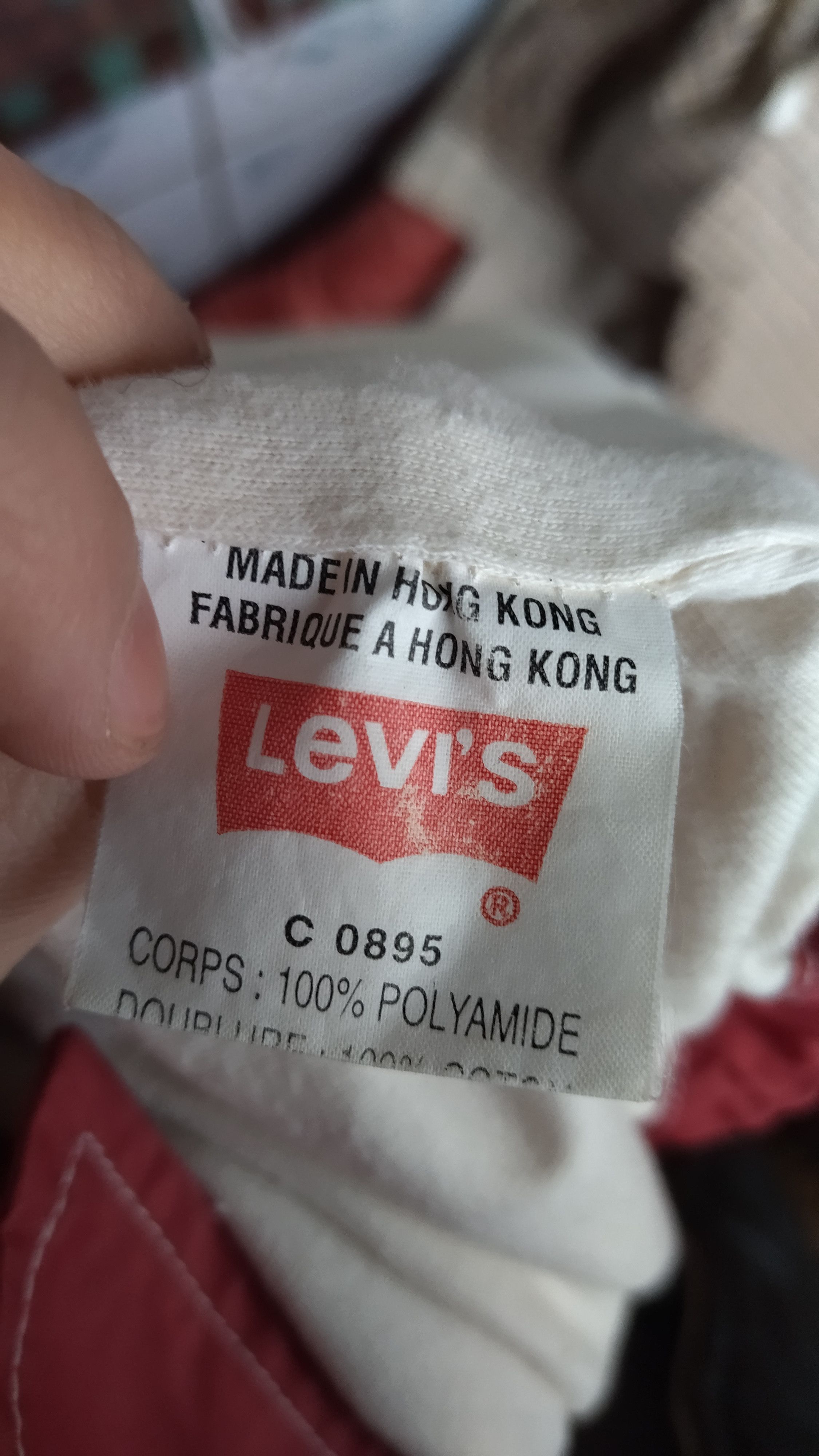 Levi's Vintage Levis Made in Hong Kong jacket Size US L / EU 52-54 / 3 - 5 Thumbnail
