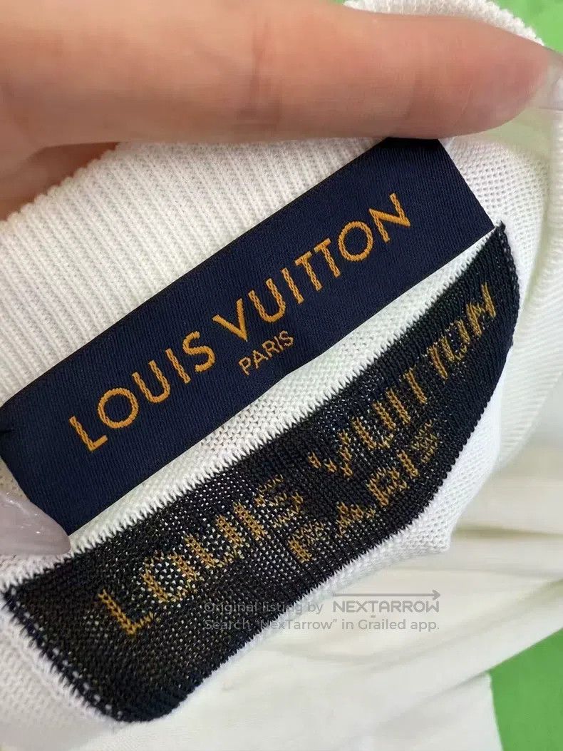 Louis Vuitton Louis Vuitton Twisted monogram large logo knit half-sleeve Size US M / EU 48-50 / 2 - 7 Thumbnail