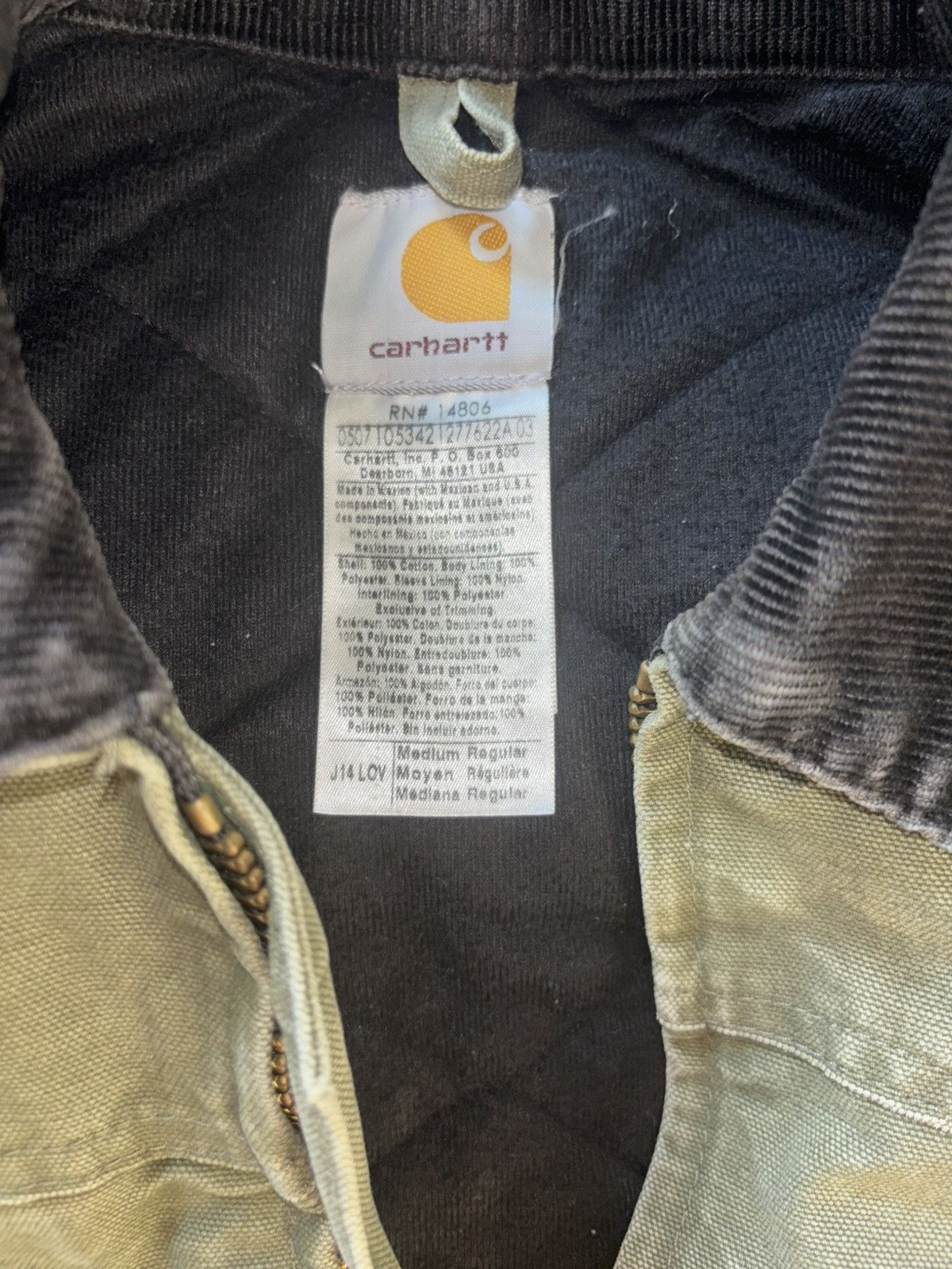 Carhartt Carhartt Santa Fe Jacket - Olive Green J14 USA Size US M / EU 48-50 / 2 - 4 Thumbnail
