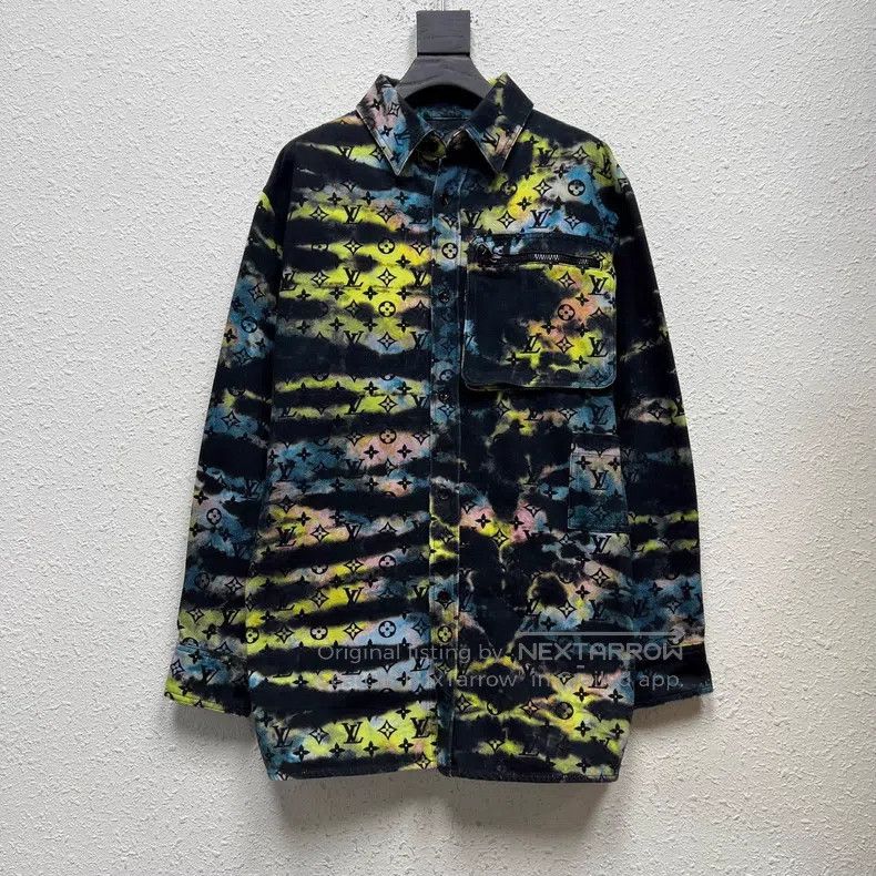 Louis Vuitton Louis Vuitton Tie-Dye Sunset Denim Jacket Size US S / EU 44-46 / 1 - 1 Thumbnail