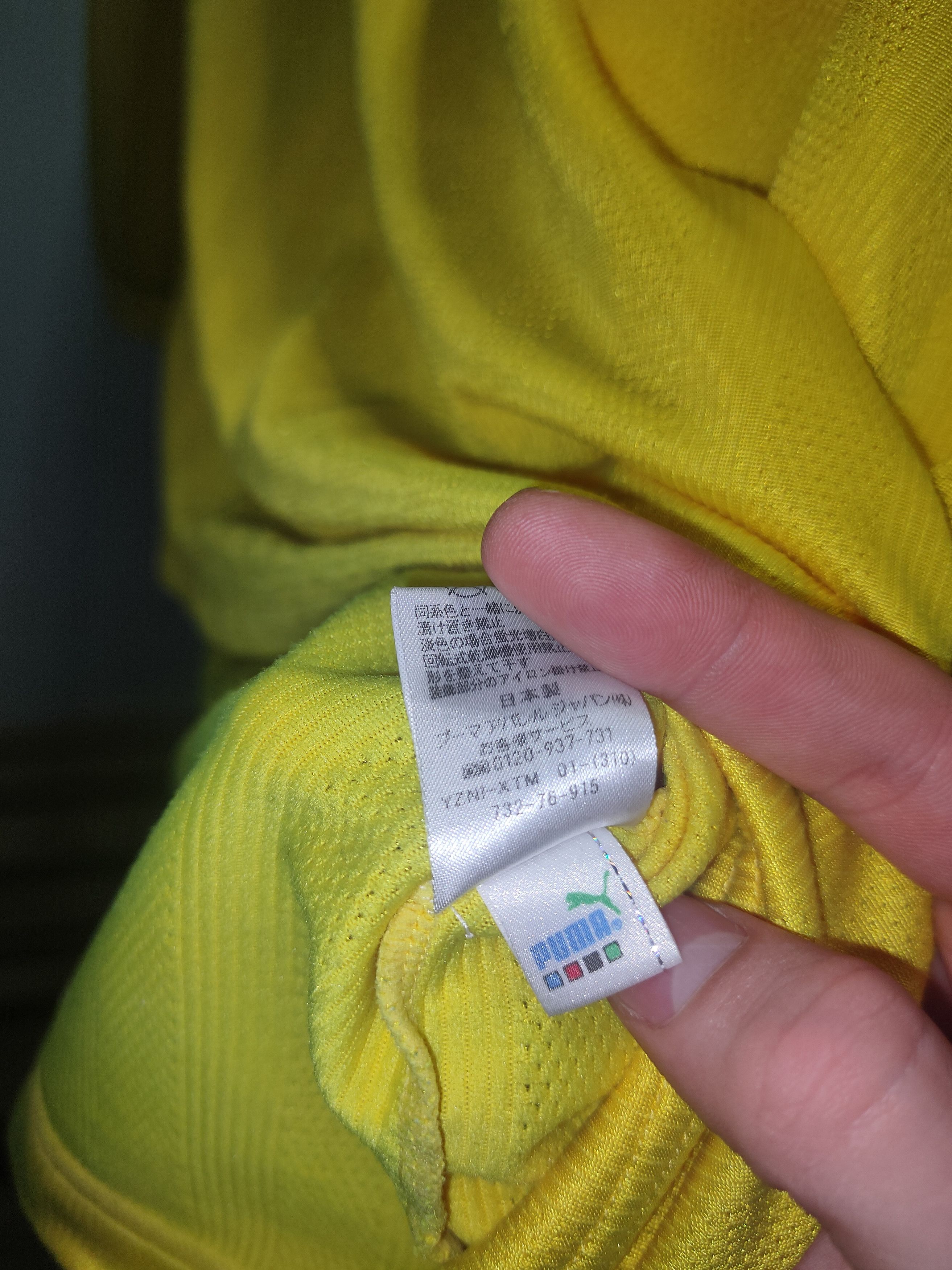 Japanese Brand × Puma × Vintage Vintage Puma Jersey Long Sleeve Made In Japan 90's Size US L / EU 52-54 / 3 - 5 Thumbnail