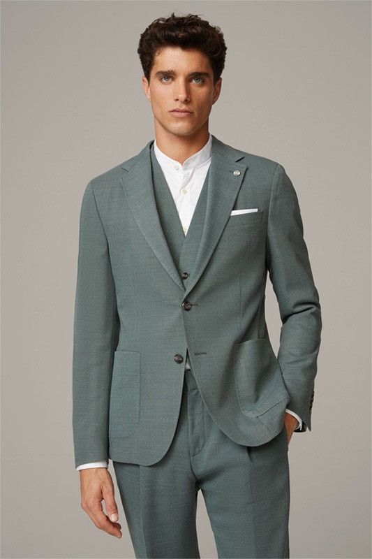Strellson NWOT Strellson Single Breasted Unconstracted Wool Blazer Size 42S - 1 Thumbnail