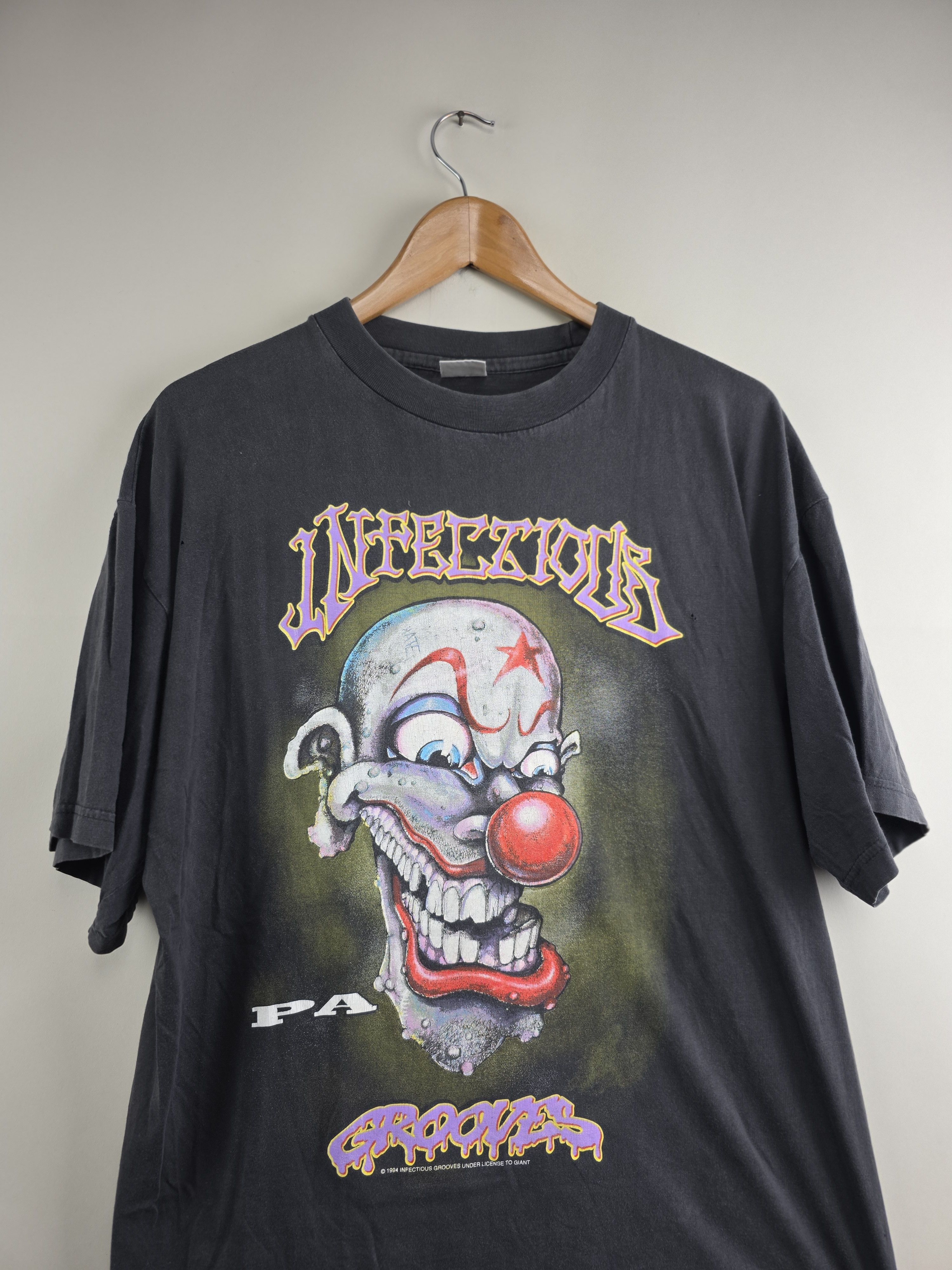 Band Tees × Vintage 1994 Infectious Grooves Clown XL 23" 29.5" Size US XL / EU 56 / 4 - 2 Thumbnail