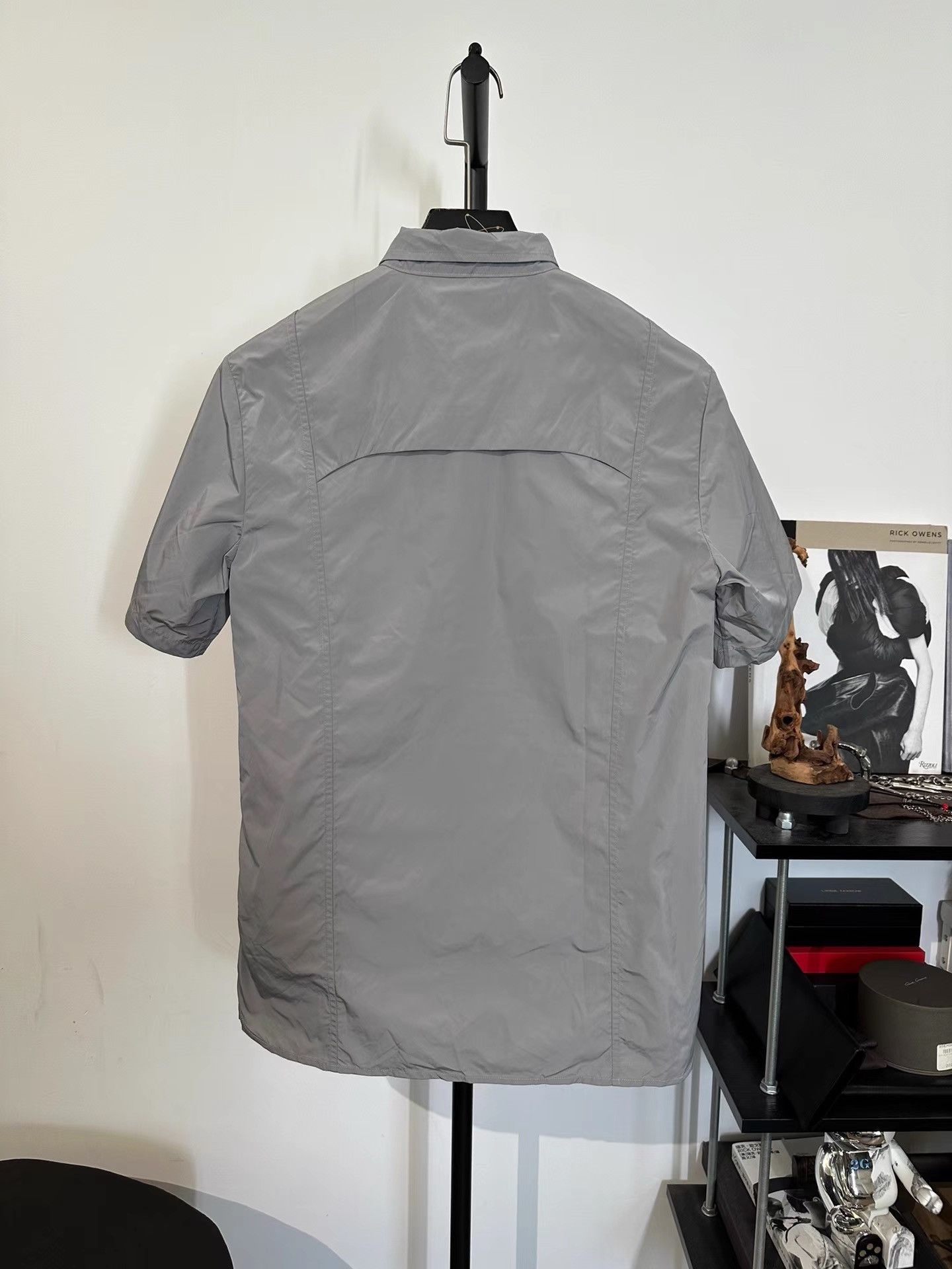 Heliot Emil Heliot Emil HE Nylon Short Sleeve Shirt K35 Size US M / EU 48-50 / 2 - 5 Thumbnail