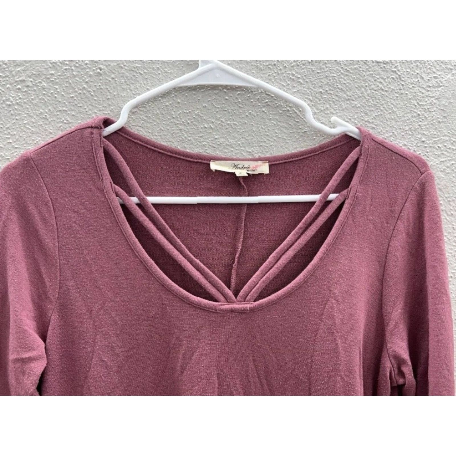 Vintage Womens Andree by Unit Pink V-neck Caged Collar Long Sleeve Dress Size Small Pink V-neck Caged Collar Long Sleeve Dress Small Women’s Unit Size S / US 4 / IT 40 - 2 Thumbnail