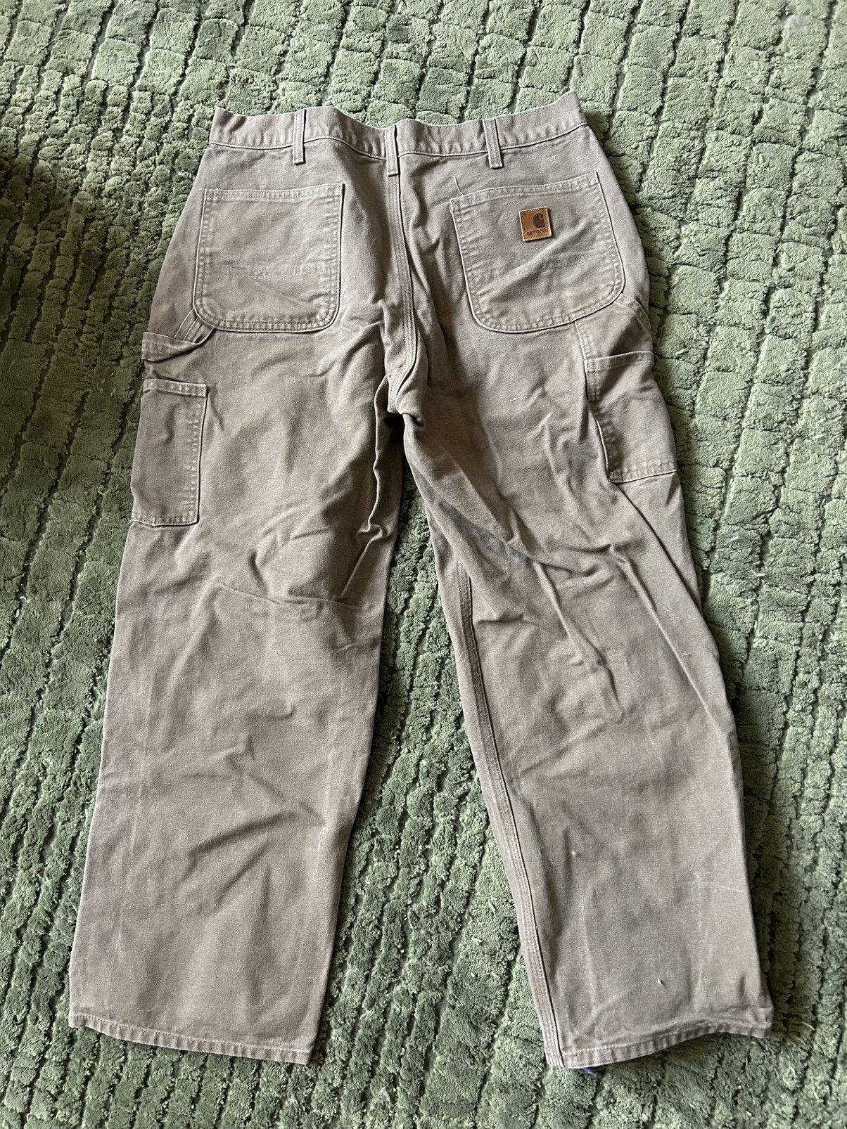 Carhartt Taupe Vintage Carhartt Carpenter Pant Size US 34 / EU 50 - 1 Thumbnail