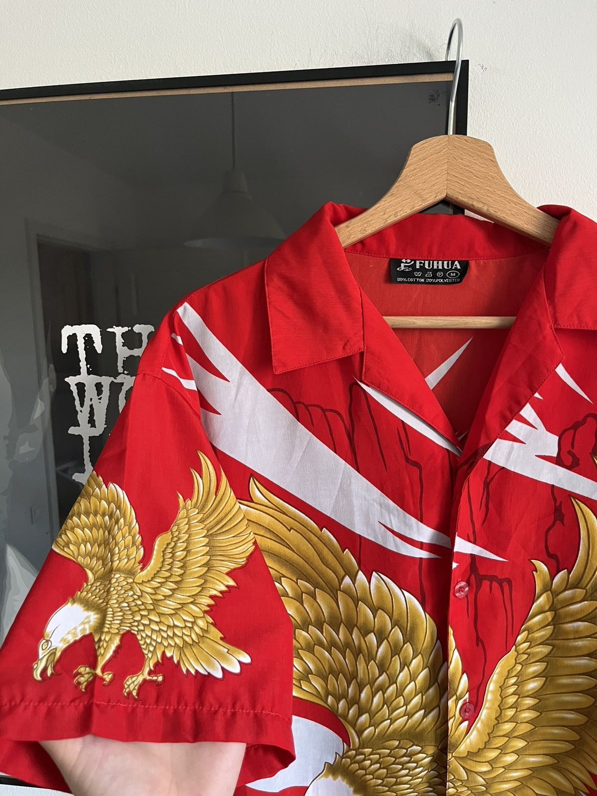 Vintage Vintage fighting eagle button up shirt Size US M / EU 48-50 / 2 - 3 Thumbnail