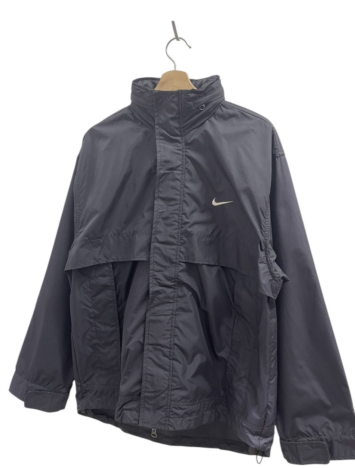 Nike Vintage Nike Anorak Nylon Jacket Size US L / EU 52-54 / 3 - 5 Thumbnail