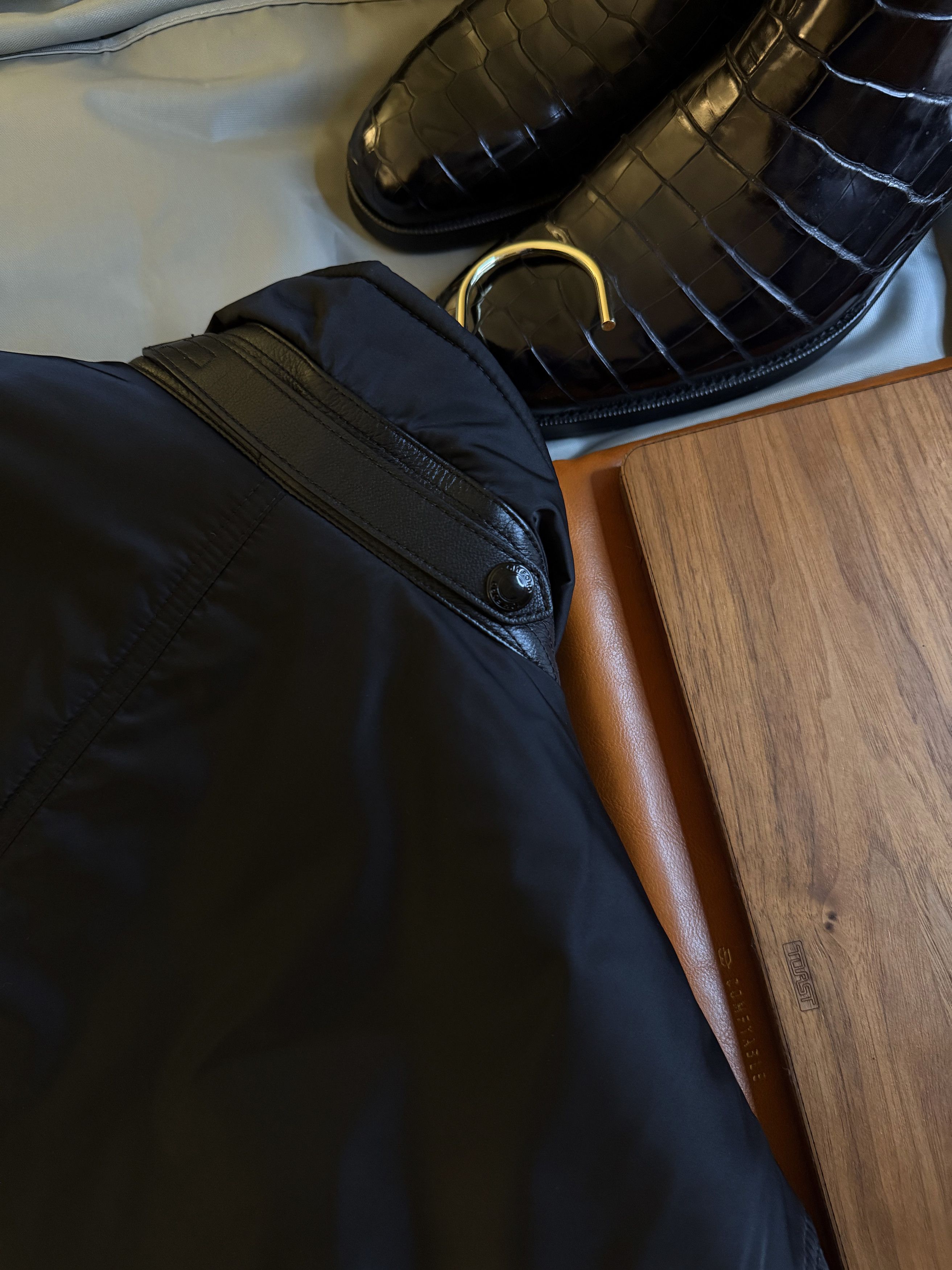 Tom Ford Best Dressed New $4,050 w/Tax Leather Accents Tech Jacket Size US L / EU 52-54 / 3 - 16 Thumbnail