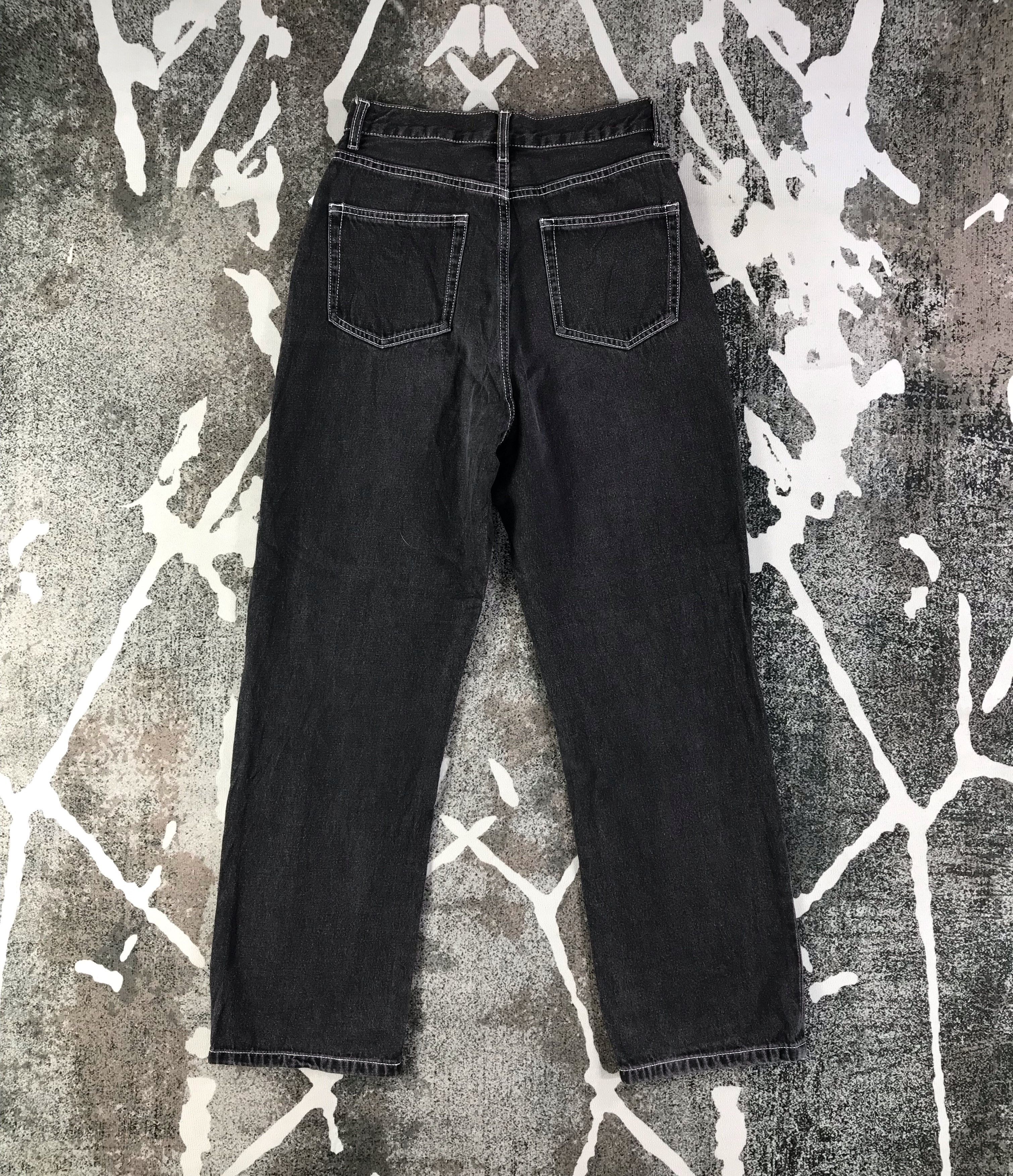 Japanese Brand Japanese Brand Jeans Faded Black High Waist Denim KJ1544 Size 27" / US 4 / IT 40 - 2 Thumbnail