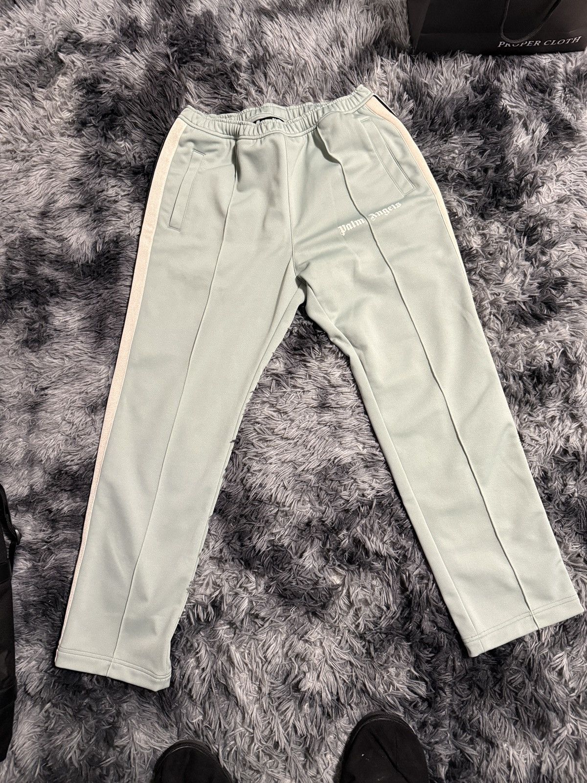 Palm Angels Palm Angels Baby Blue Track Pants Size US 32 / EU 48 - 1 Thumbnail