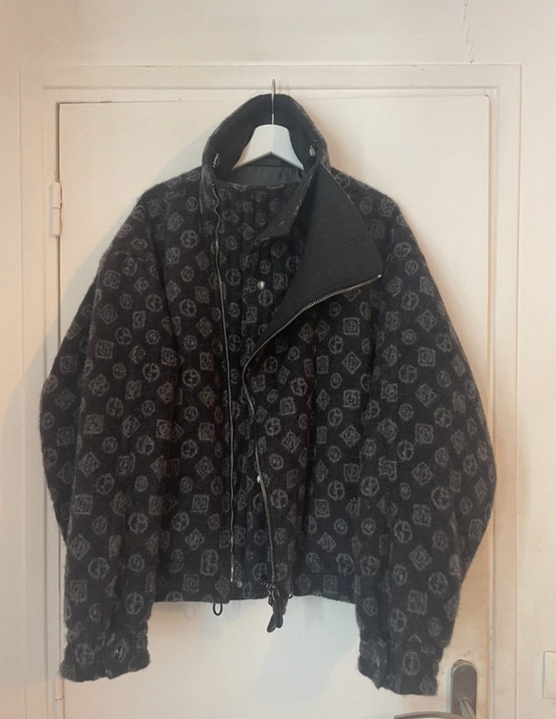 Giorgio Armani Giorgio Armani logos FW22 bomber jacket Size US M / EU 48-50 / 2 - 1 Thumbnail