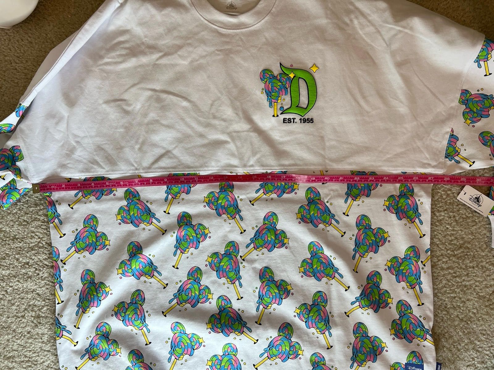 Designer NWT Disneyland Spirit Jersey XL Size ONE SIZE - 6 Thumbnail