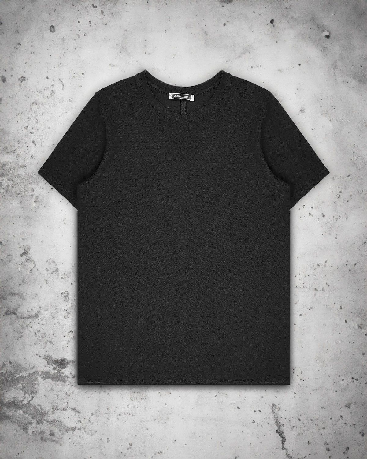 image of P R Patterson P.r Patterson Hemp Pique Tee - Ss19 in Black, Men's (Size Medium)