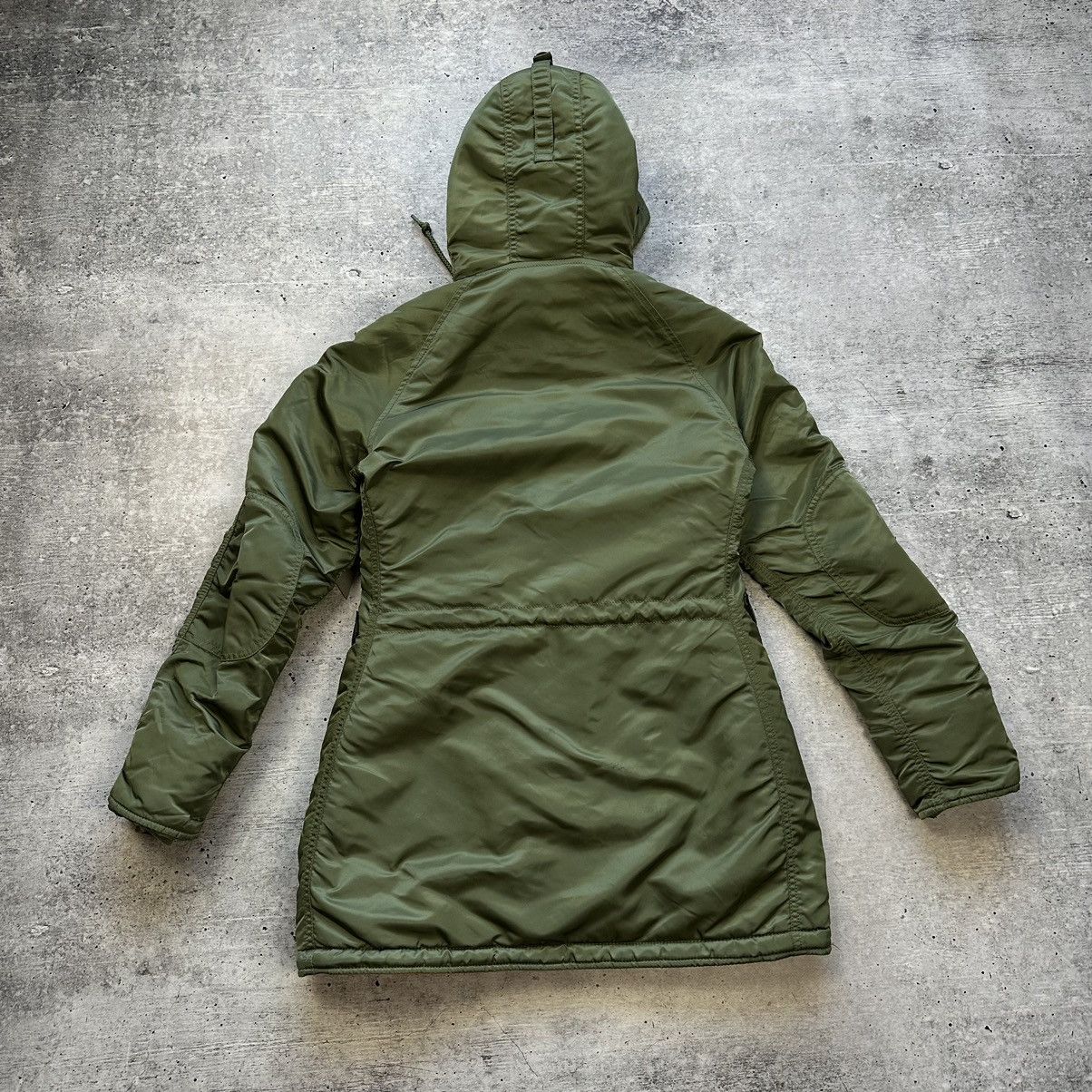 Alpha Industries × Vintage Alpha Industries N3B VF 59 Parka Jacket Sage Green Size XS Size XS / US 0-2 / IT 36-38 - 13 Thumbnail