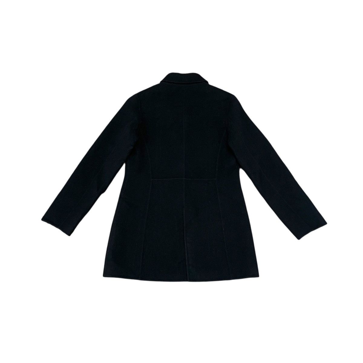 Gucci Vintage Sonia Rykiel Button Up Wool Coat — Parisian Luxury Size S / US 4 / IT 40 - 12 Thumbnail