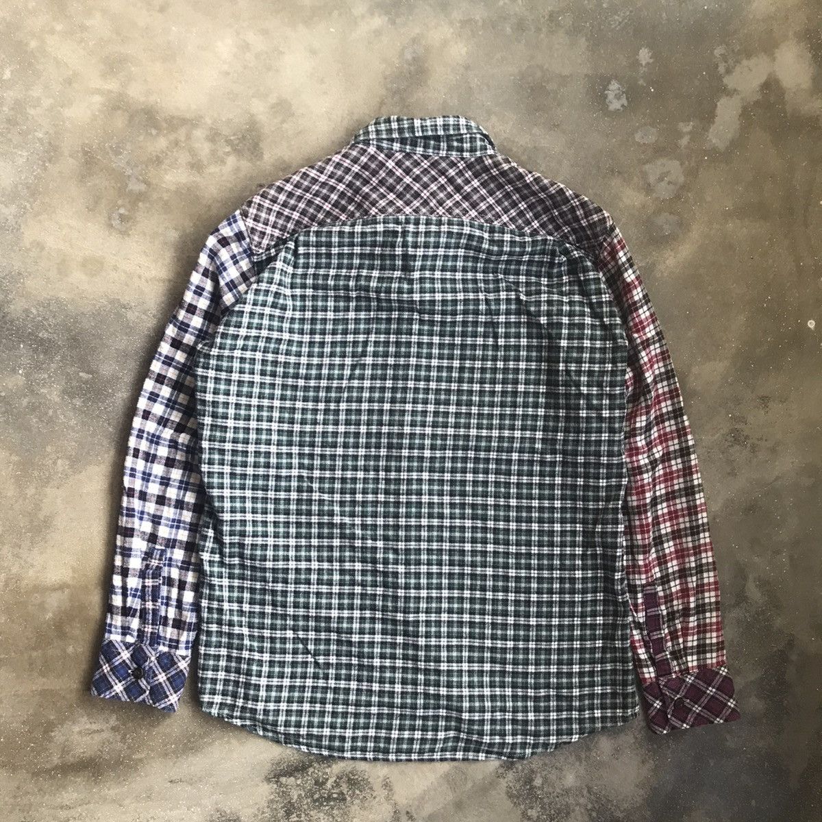 Japanese Brand × Uniqlo Uniqlo Patchwork Shirt Size US M / EU 48-50 / 2 - 6 Thumbnail