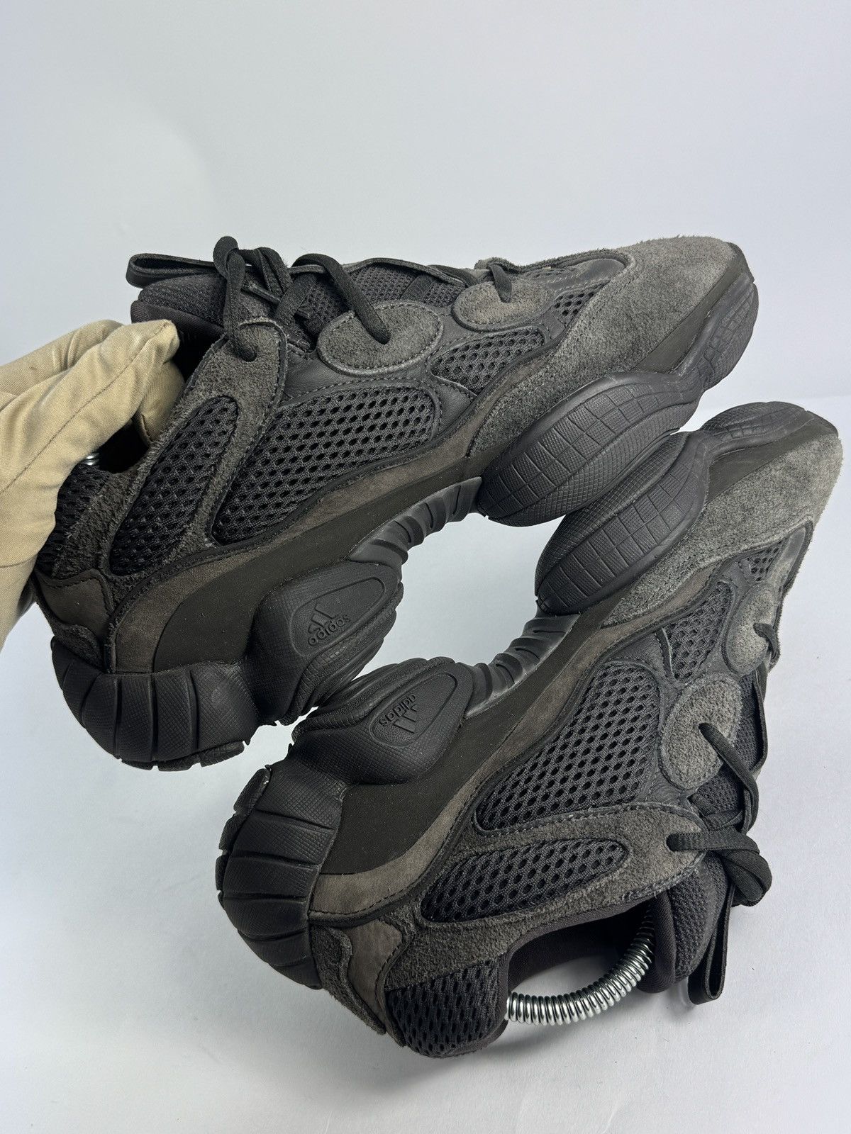Yeezy ADIDAS YEEZY 500 UTILITY BLACK SNEAKERS Size US 9.5 / EU 42-43 - 5 Thumbnail