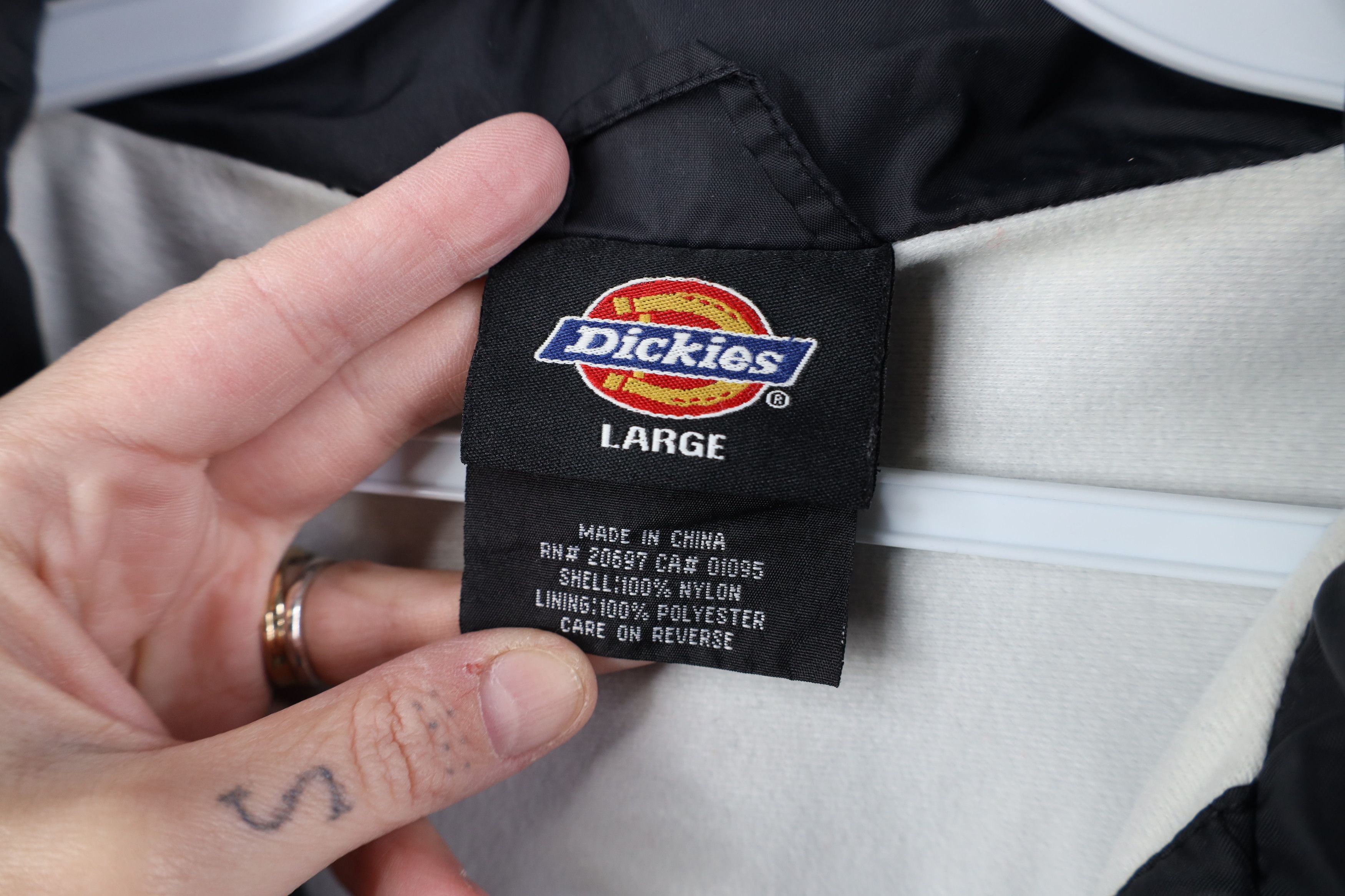 Dickies Vintage Y2K Dickies Lined Coach Coaches Windbreaker Jacket Size US L / EU 52-54 / 3 - 11 Thumbnail