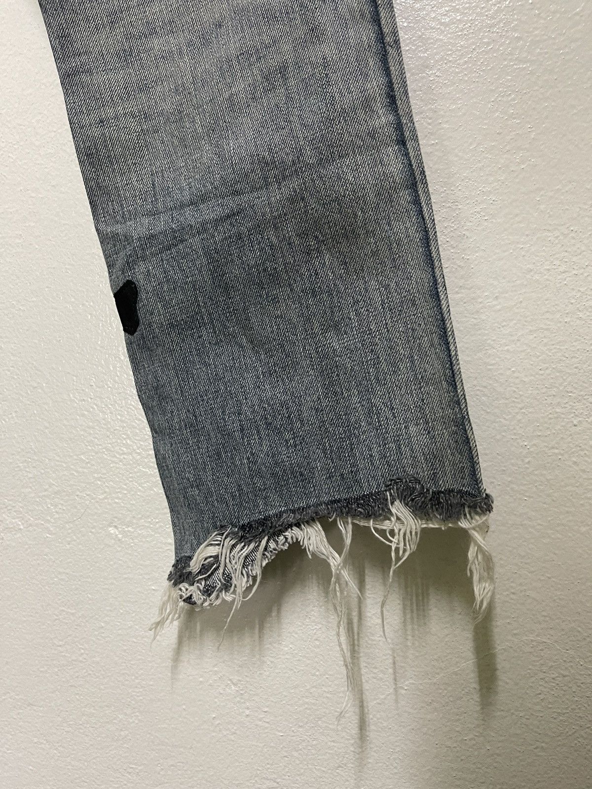 Le Grande Bleu (L.G.B.) Le Grand Bleu Skull Patchwork Crazy Wolf Cut Flares Denim Size US 28 / EU 44 - 14 Thumbnail