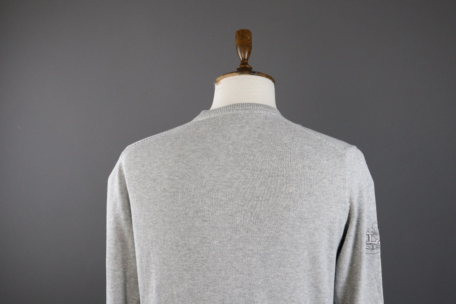 La Martina Men La Martina Buenos Aires Grey Cotton Sweater Size S Size US S / EU 44-46 / 1 - 6 Thumbnail