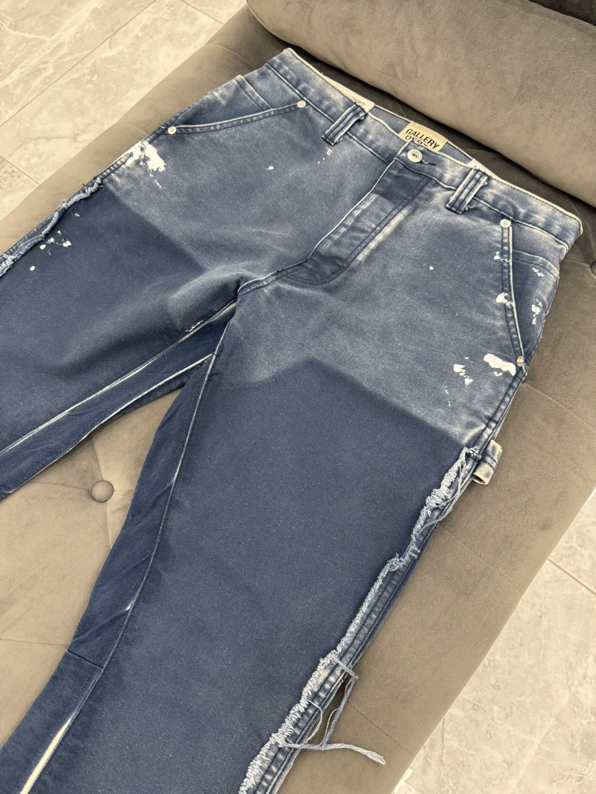 Gallery Dept. Gallery Dept. Navy Carpenter Jeans Size US 33 - 3 Thumbnail