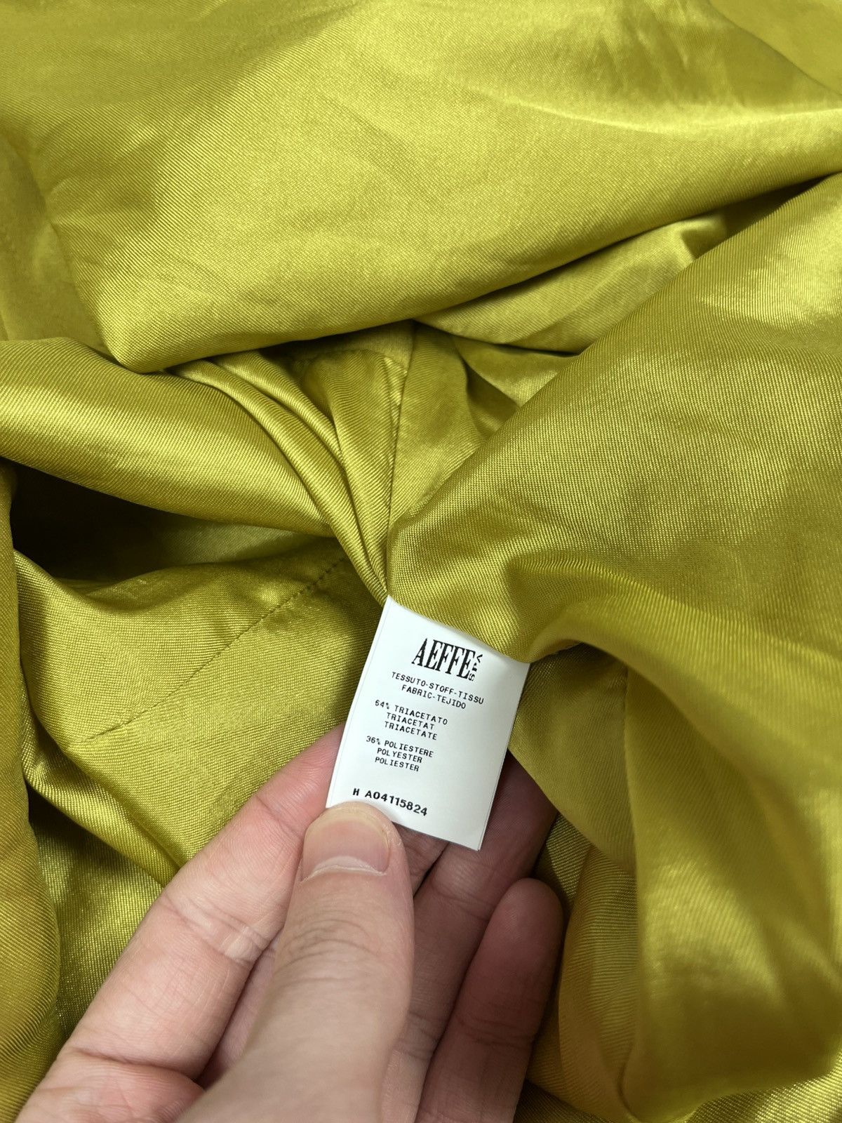 Moschino Vintage Moschino Olive Draped Midi Dress siz 12 Size XL / US 12-14 / IT 48-50 - 10 Thumbnail