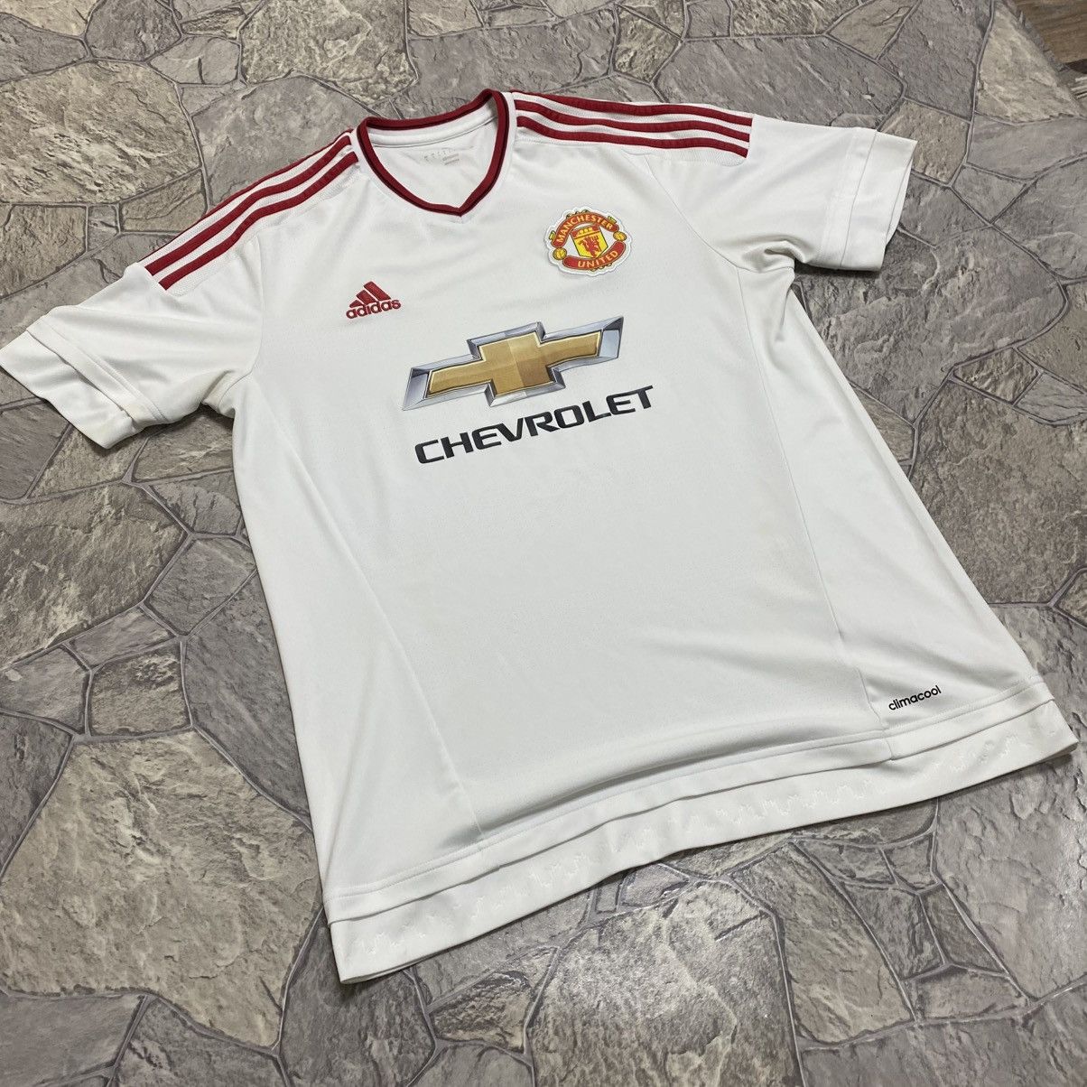 Adidas Vintage Manchester United Adidas Jersey Shirt Tee Size US L / EU 52-54 / 3 - 3 Thumbnail