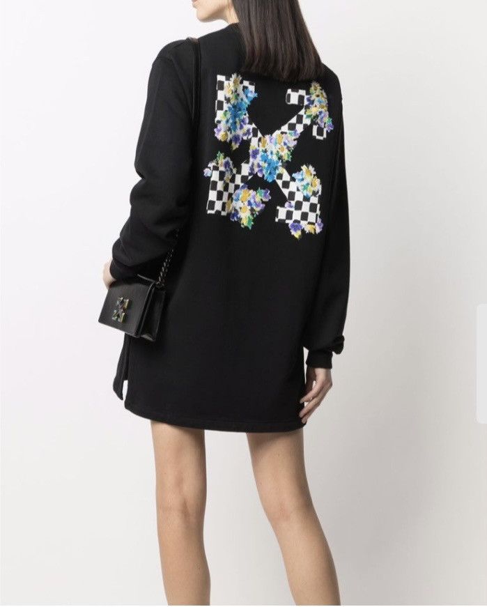 Off-White Arrows print sweatshirt dress Size S / US 4 / IT 40 - 9 Thumbnail