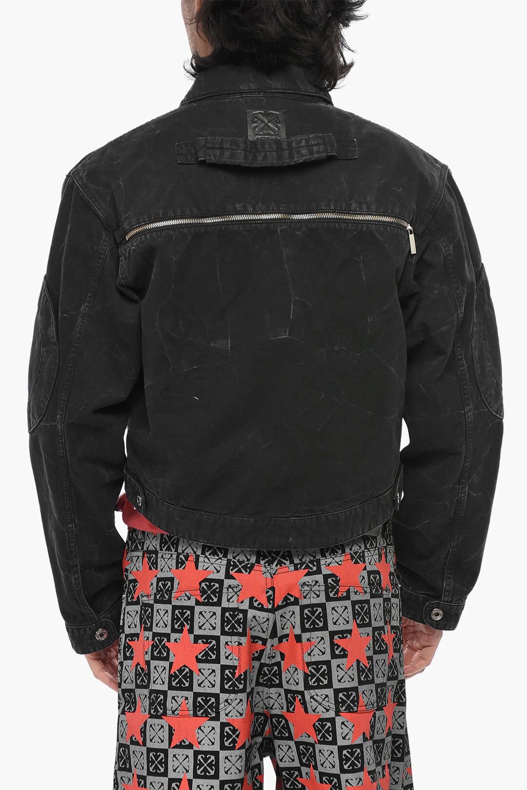 Off-White og1mm0426 Denim Jacket in Black Size US L / EU 52-54 / 3 - 2 Thumbnail