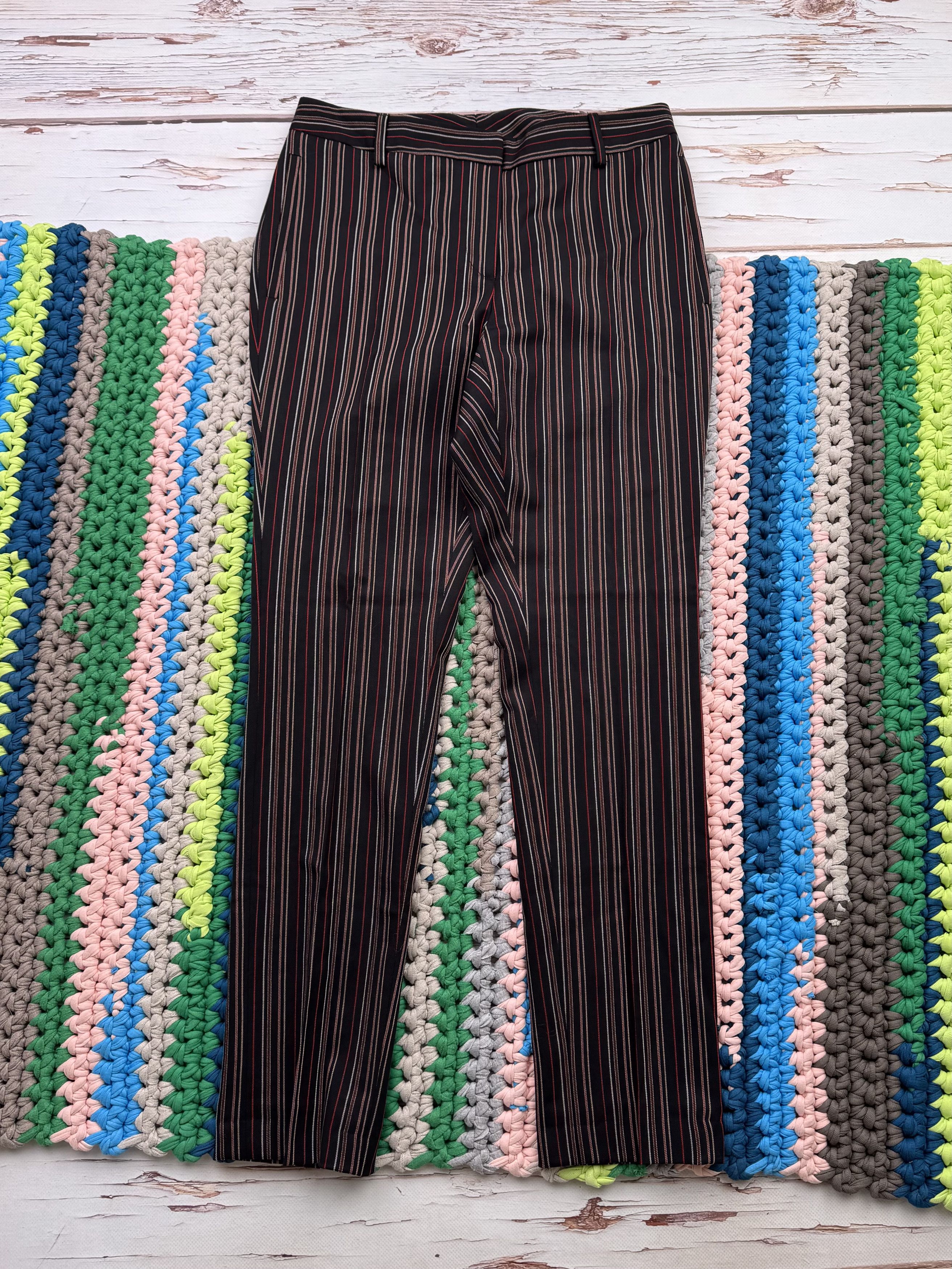 Missoni Missoni Vintage Striped Wool Suit (V84) Size 28" / US 6 / IT 42 - 13 Thumbnail