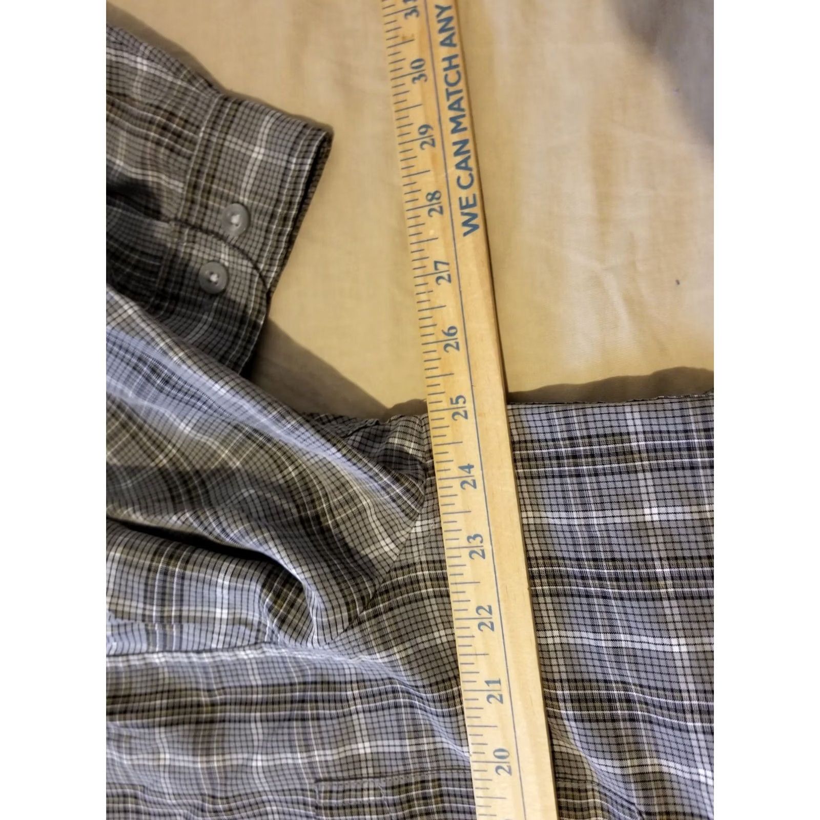 The North Face The North Face Shirt XL Gray Button Mens Size 46R - 6 Thumbnail