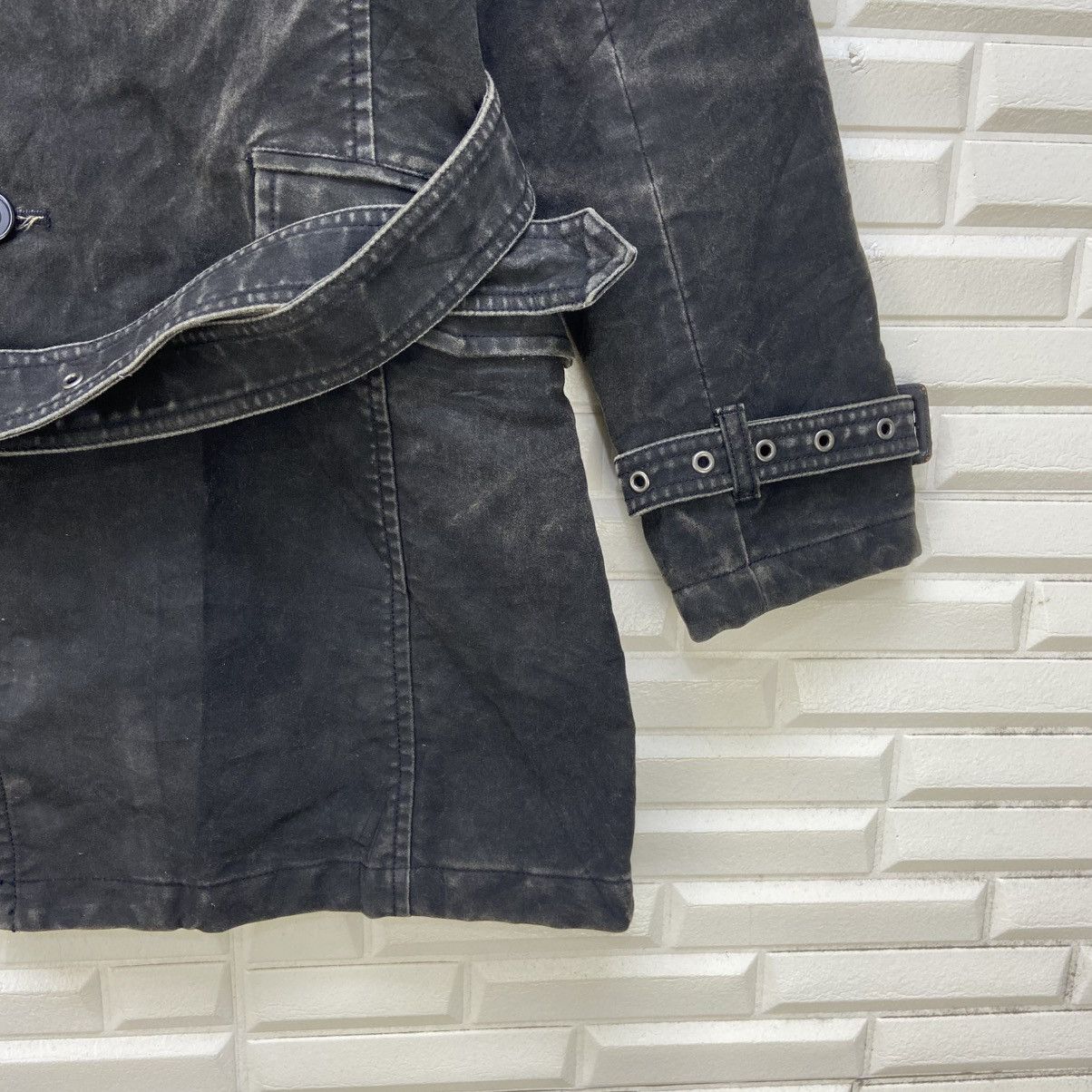 The Difference Japanese Brand The Difference Rupert Distressed Long Coat Size US S / EU 44-46 / 1 - 8 Thumbnail