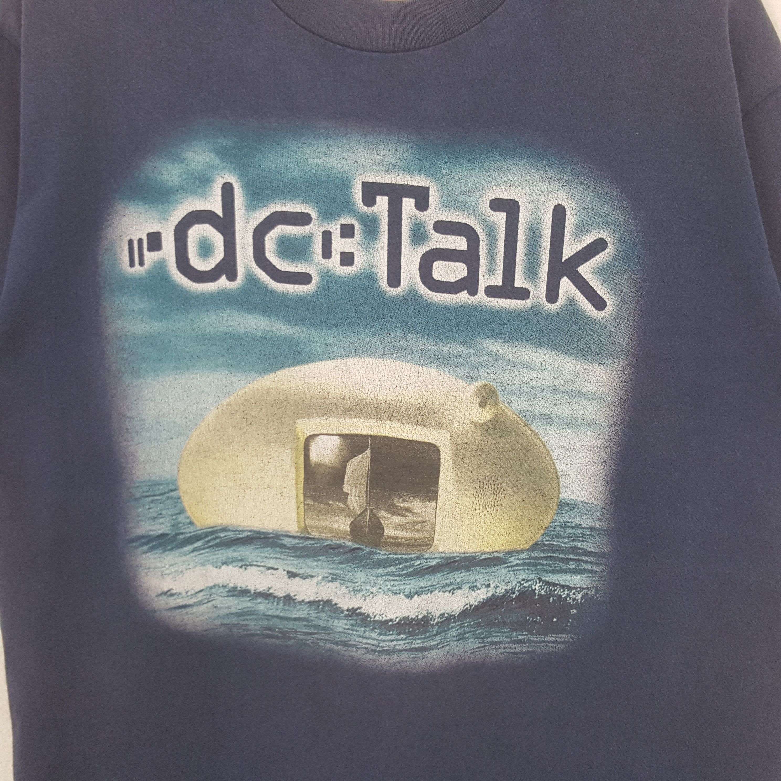 Band Tees Vintage Dc Talk Supernatural Tour 1999 Tshirt RR27 Size US M / EU 48-50 / 2 - 2 Thumbnail