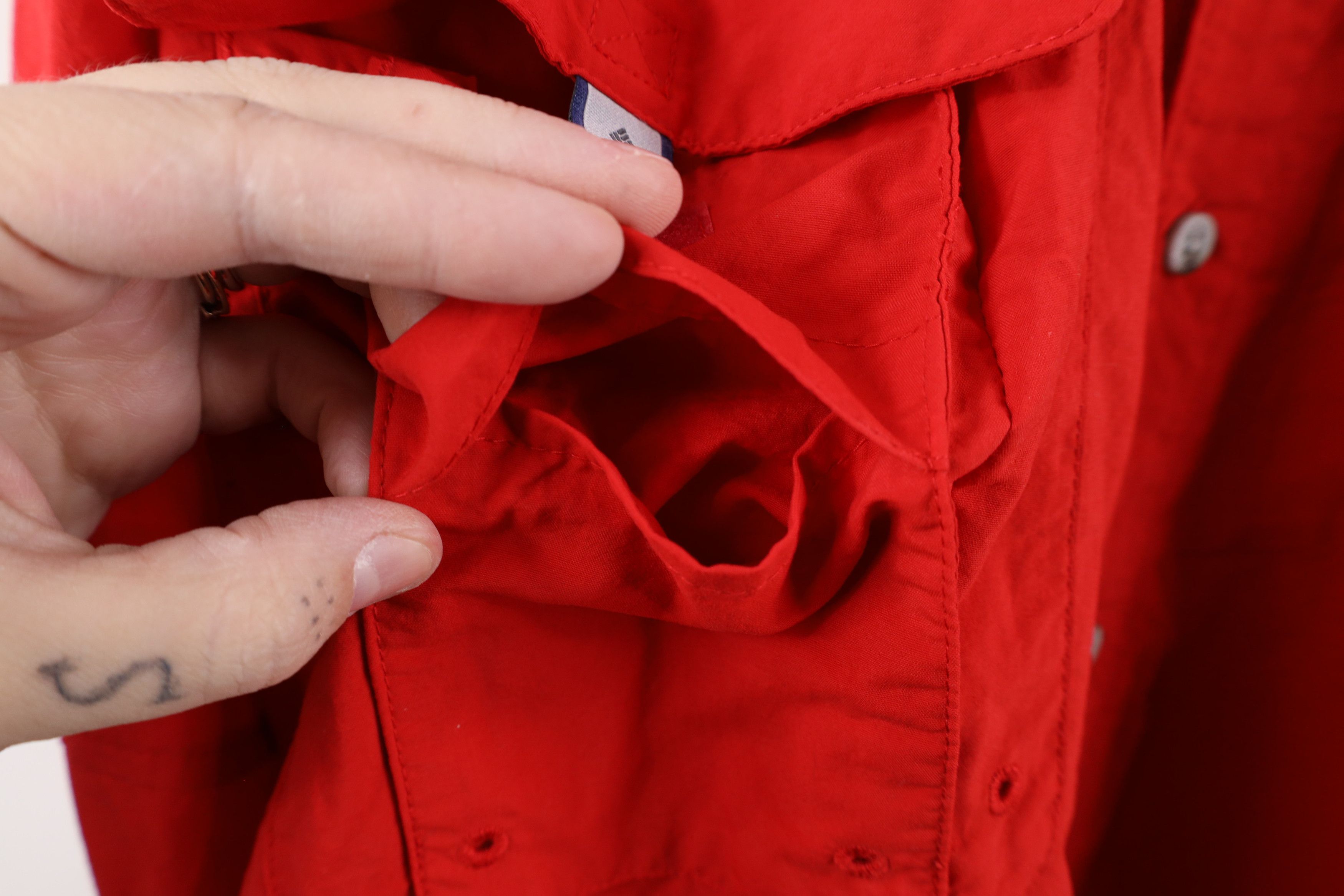 Columbia × Vintage Columbia PFG Bahama Vented Collared Button Down Shirt Red Size US XXL / EU 58 / 5 - 8 Thumbnail
