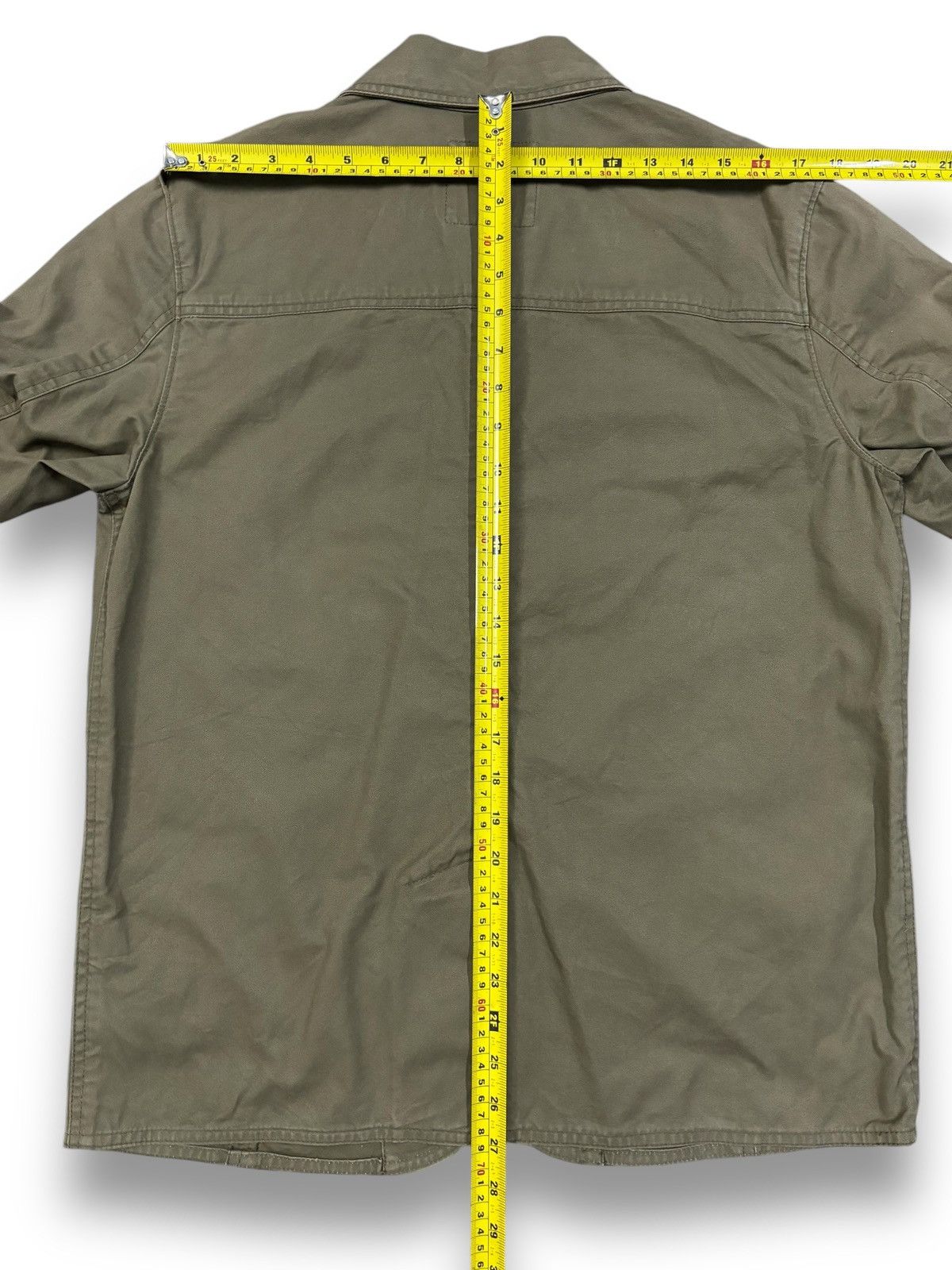 Balenciaga × Gap × Yeezy Vintage Gap Khaki Green Tactical Military Field Jacket Size US M / EU 48-50 / 2 - 17 Thumbnail